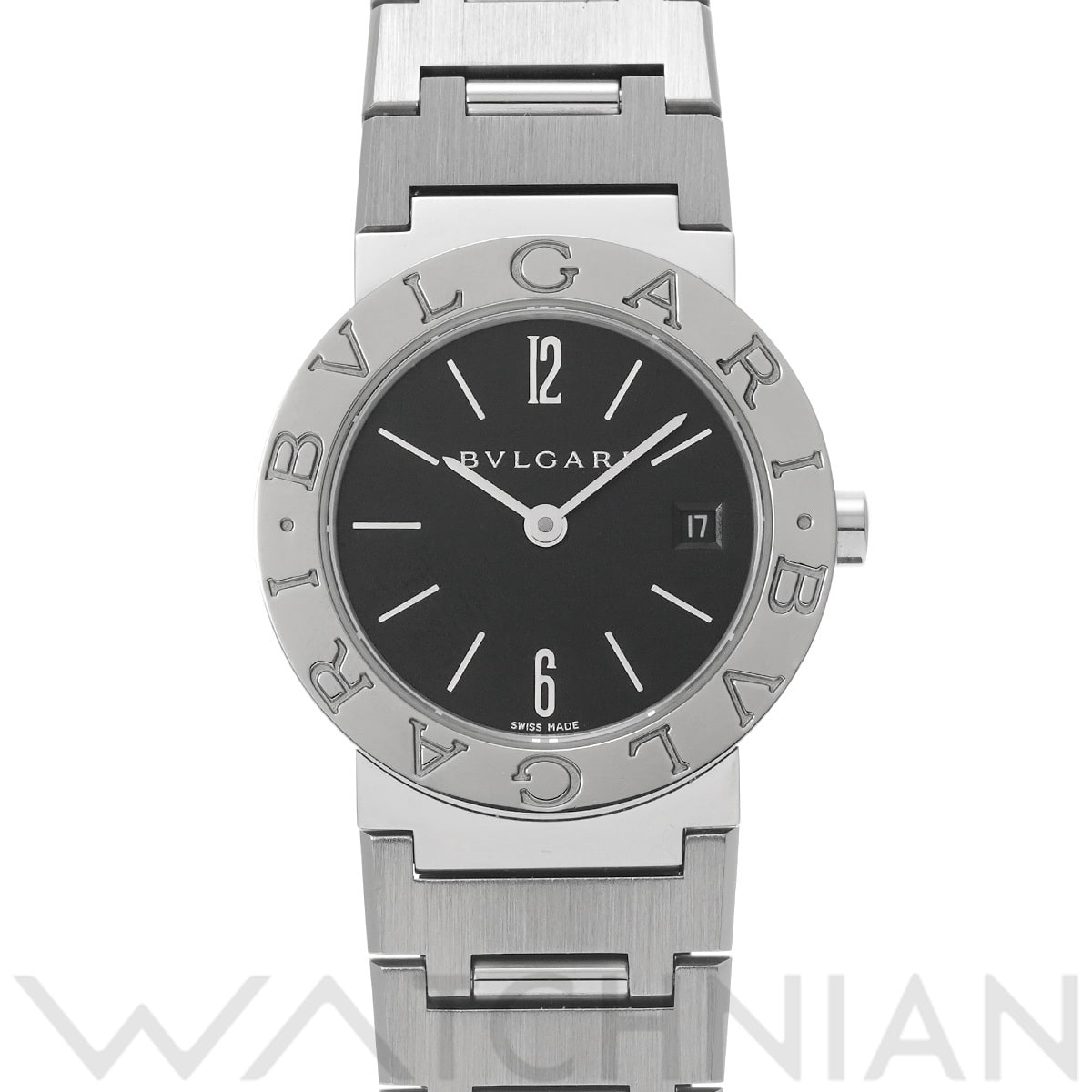 ブルガリ ブルガリブルガリ BB26SS ブラック レディース 時計 【中古】【wristwatch】