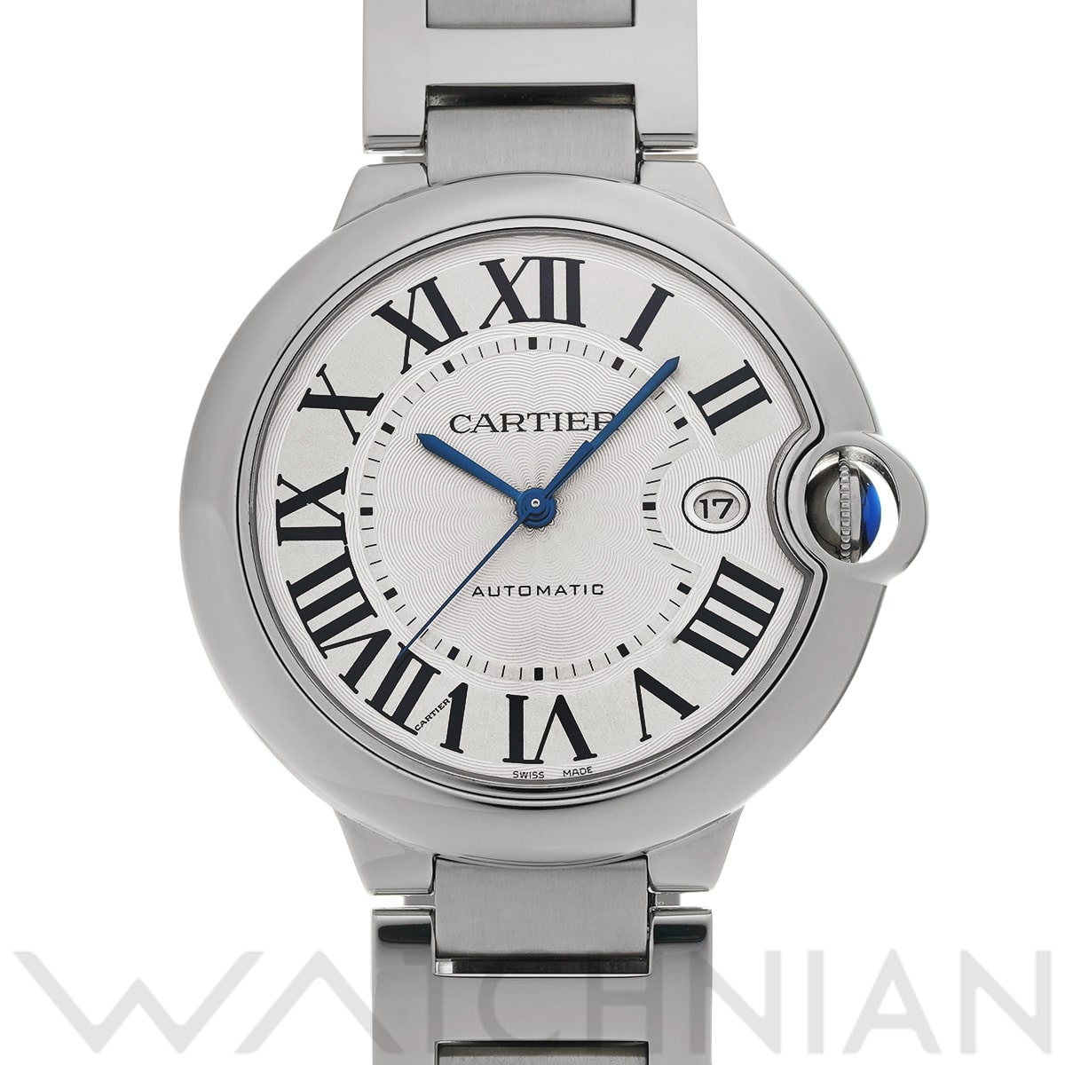 カルティエ バロンブルー W69012Z4 シルバー メンズ 時計 【中古】【wristwatch】