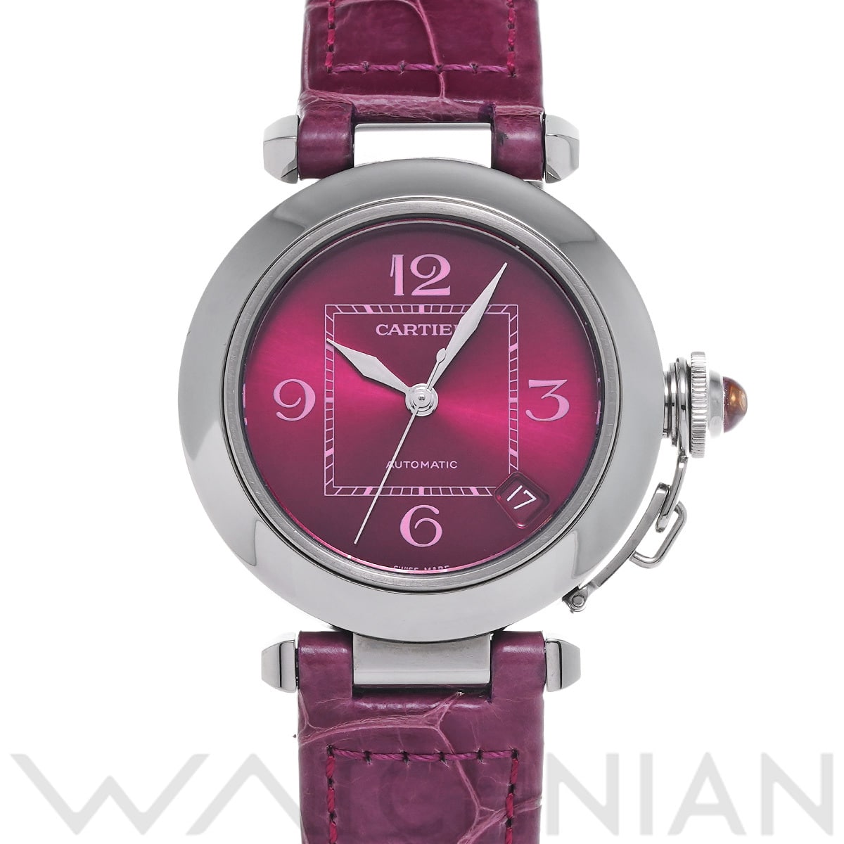 カルティエ パシャC 2005 クリスマス限定 W3108299 バイオレット ユニセックス 時計 【中古】【wristwatch】