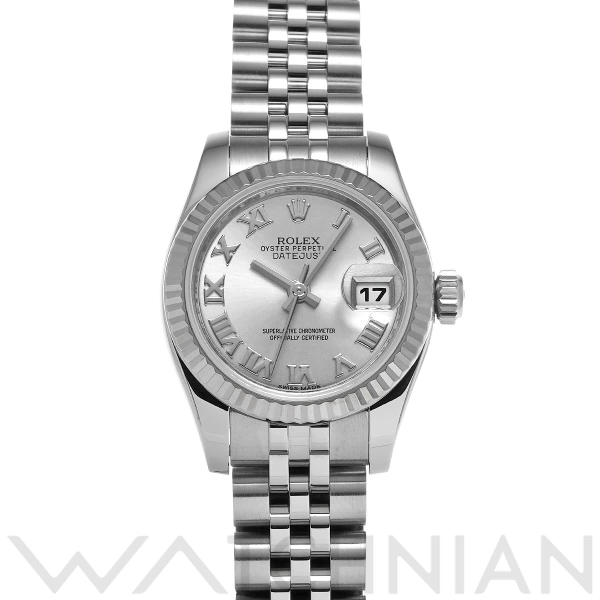 ロレックス レディ デイトジャスト 26 179174 シルバー レディース 時計 【中古】【wristwatch】