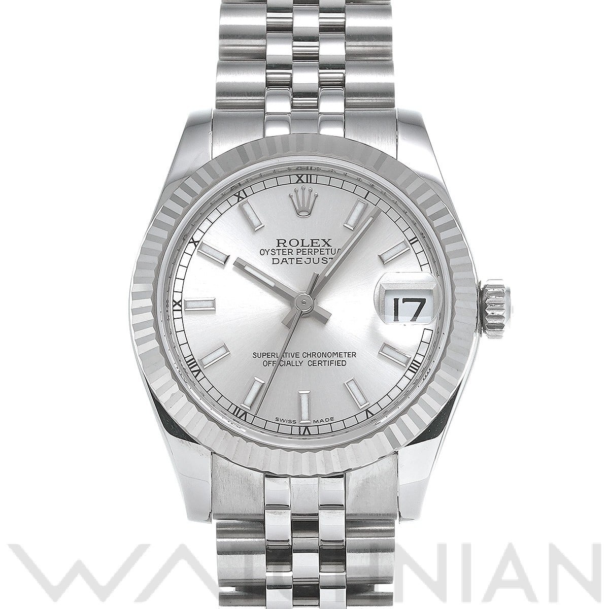 ロレックス デイトジャスト 31 178274 シルバー ユニセックス 時計 【中古】【wristwatch】