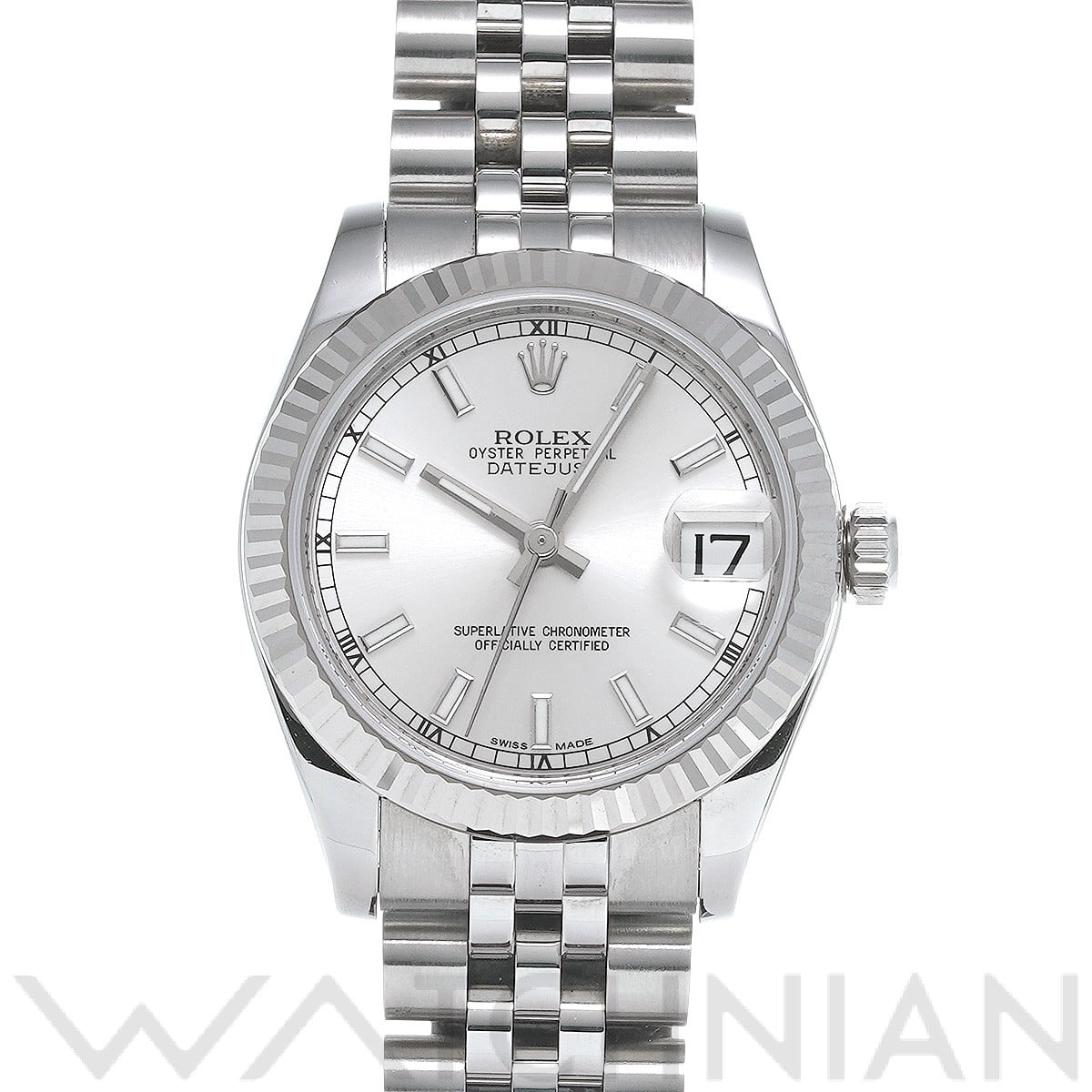 ロレックス デイトジャスト 31 178274 シルバー ユニセックス 時計 【中古】【wristwatch】