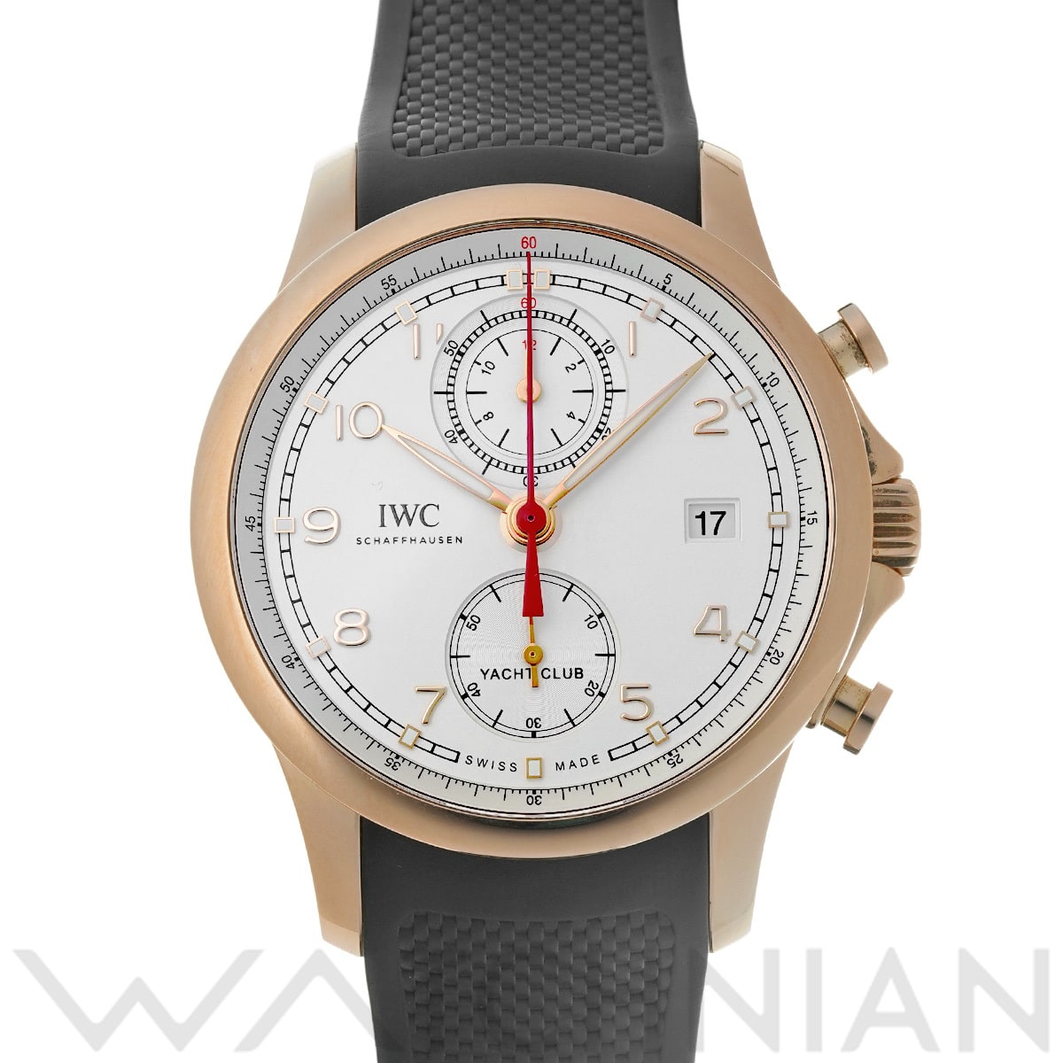 IWC ポルトギーゼ ヨットクラブ クロノグラフ IW390501 シルバー メンズ 時計 【中古】【wristwatch】