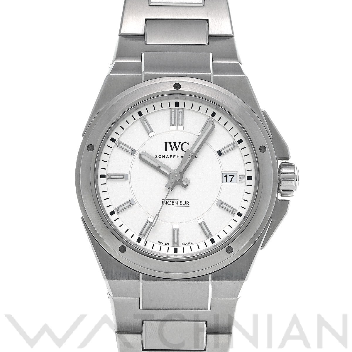 IWC インヂュニア オートマティック IW323904 シルバー メンズ 時計 【中古】【wristwatch】
