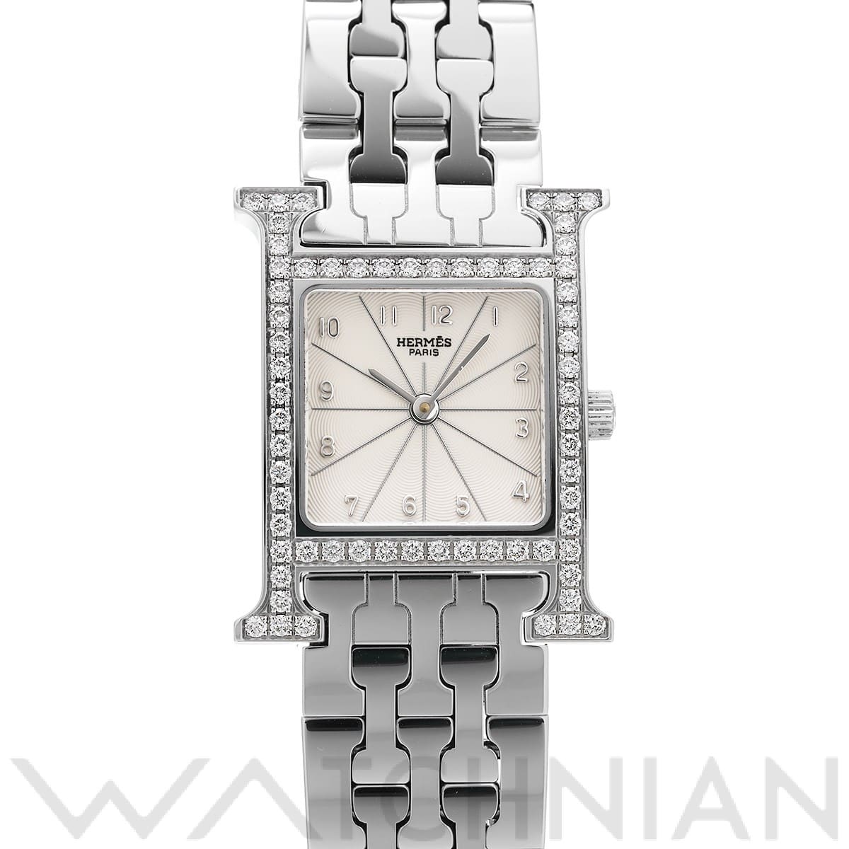 エルメス Hウォッチ HH1.230 シルバー レディース 時計 【中古】【wristwatch】