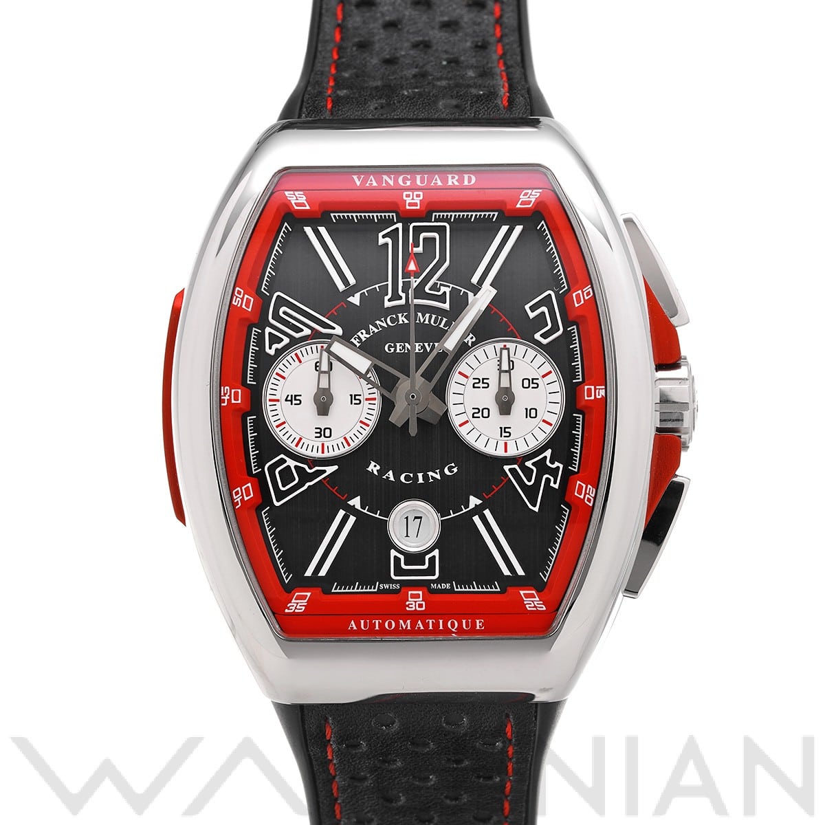 フランクミュラー ヴァンガード レーシング V45CCDT RCG ブラック/ホワイト メンズ 時計 【中古】【wristwatch】