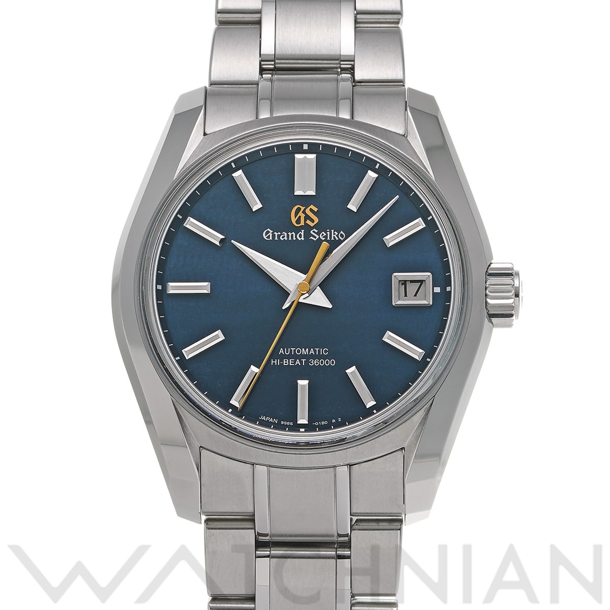 グランドセイコー ヘリテージコレクション メカニカル ハイビート36000 SBGH273 ブルー メンズ 時計 【中古】【wristwatch】