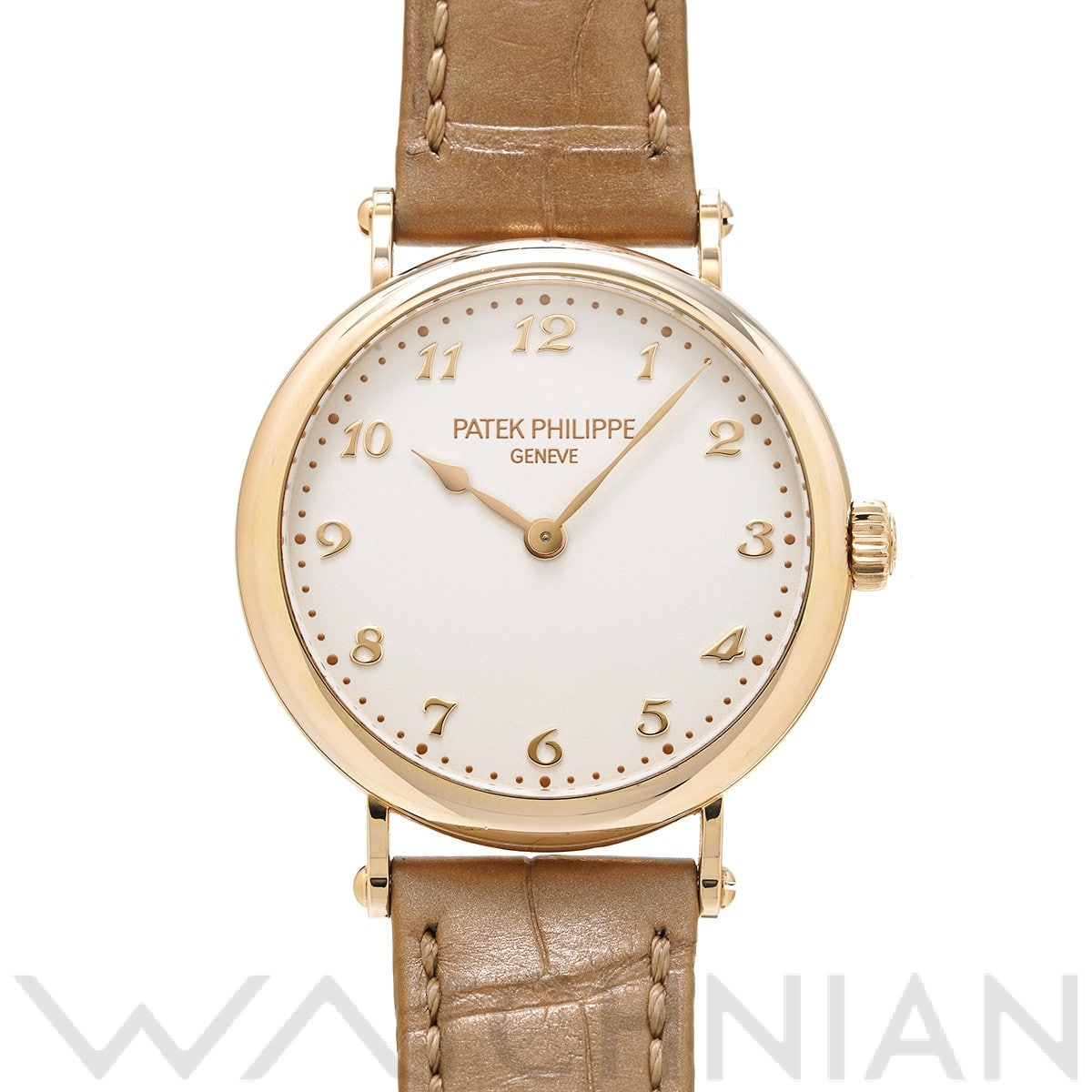 パテック フィリップ カラトラバ レディ 7200R-001 シルバー・グレイン レディース 時計 【中古】【wristwatch】