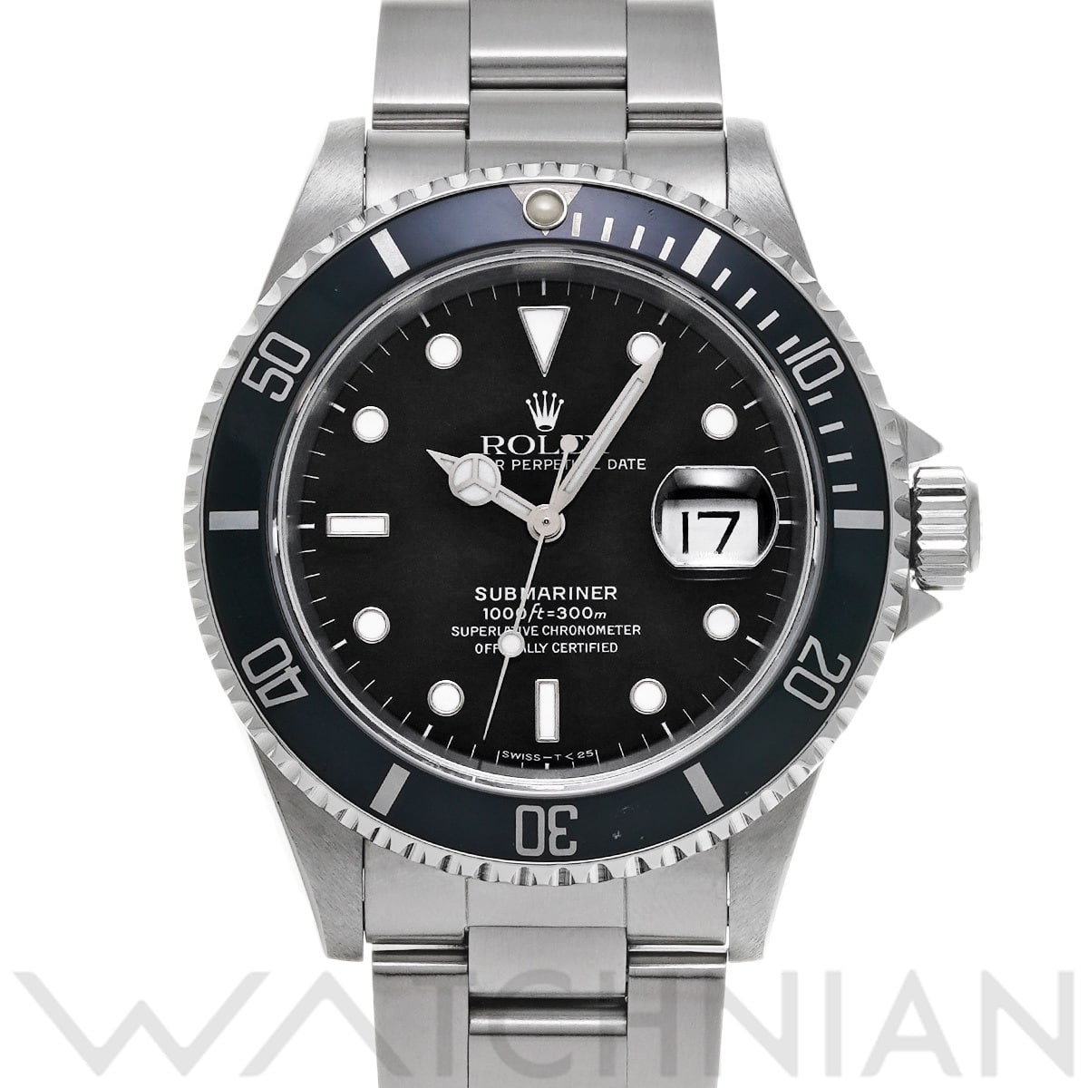 ロレックス サブマリーナ デイト 16610 ブラック メンズ 時計 【中古】【wristwatch】