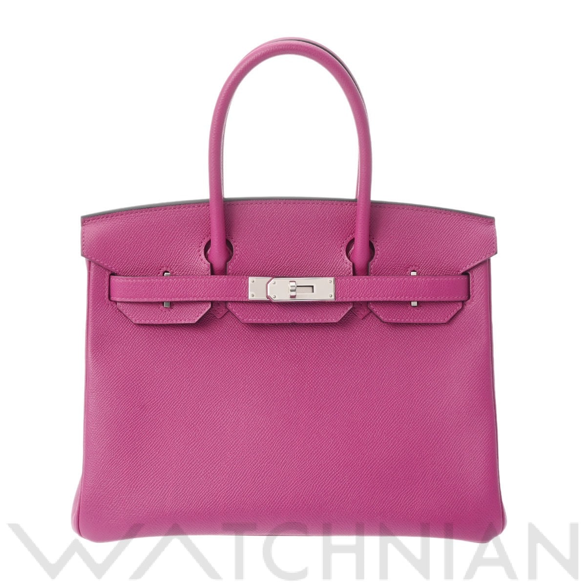 エルメス バーキン 30 ローズパープル/パラジウム金具 ヴォーエプソン レディース バッグ 【中古】【bag】