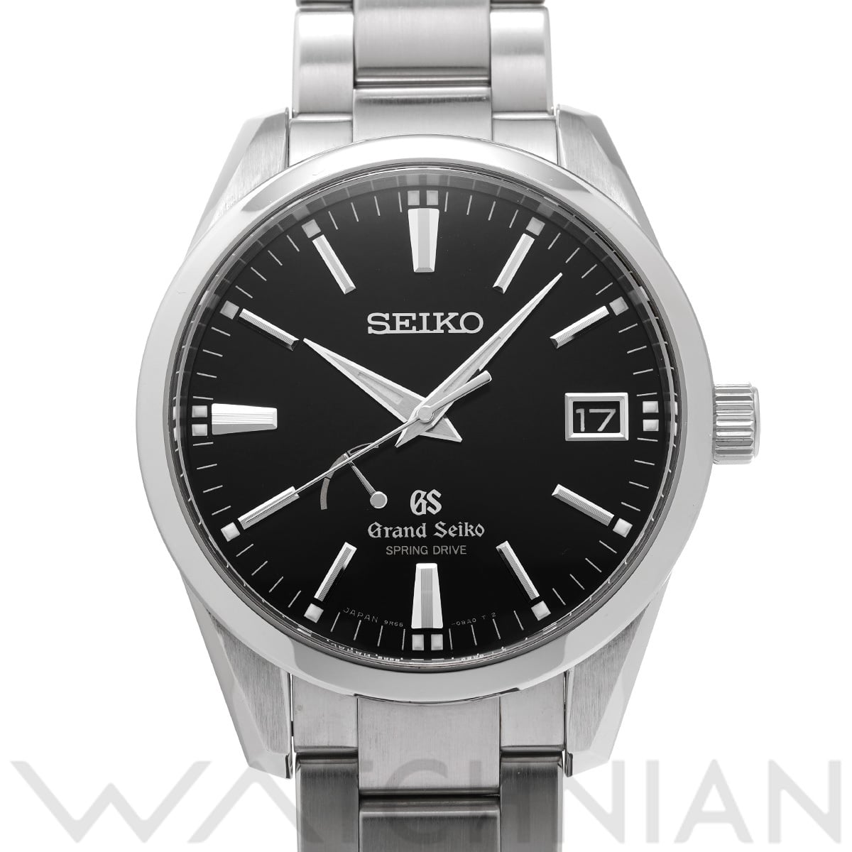 グランドセイコー スプリングドライブ SBGA101 ブラック メンズ 時計 【中古】【wristwatch】