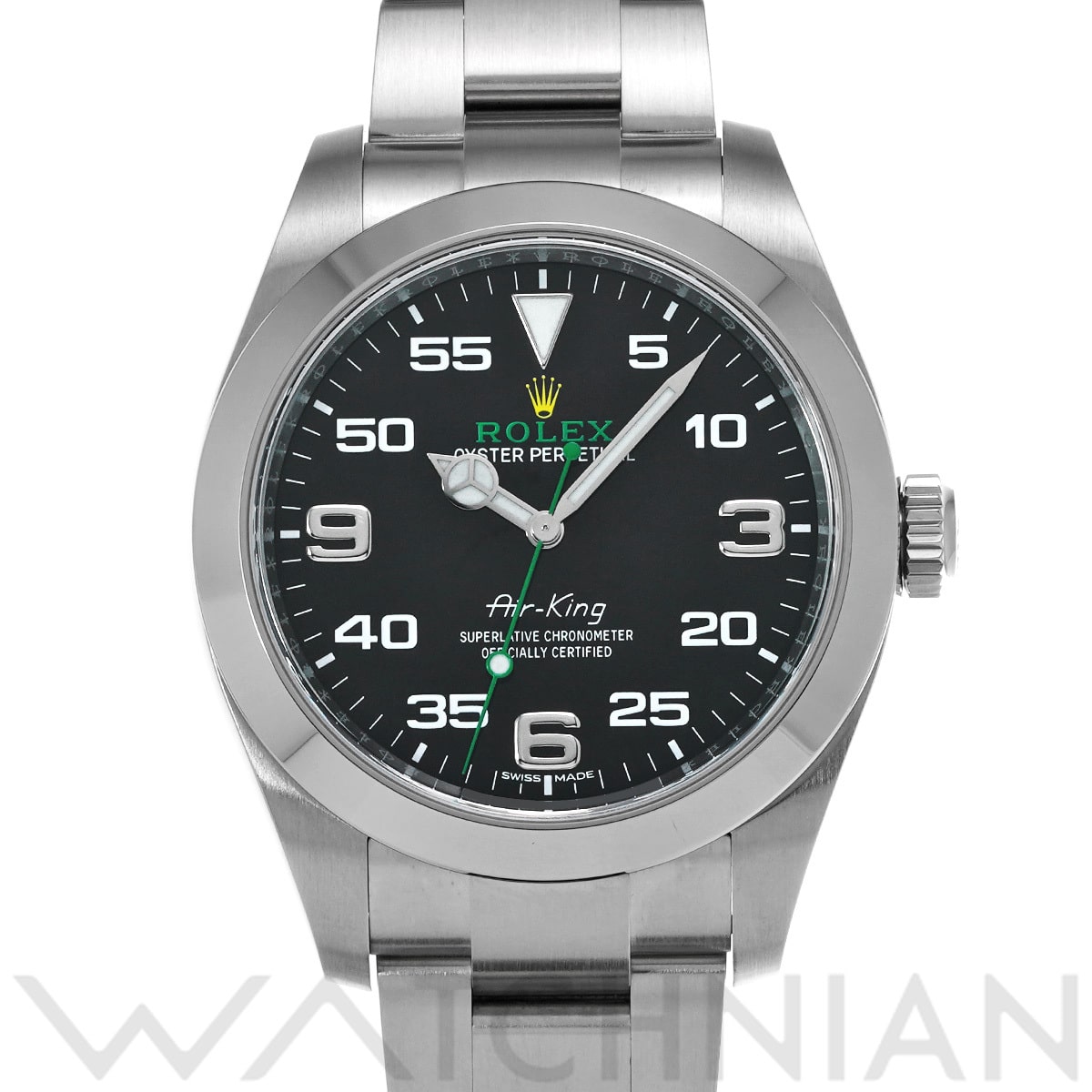 ロレックス エアキング 116900 ブラック メンズ 時計 【中古】【wristwatch】