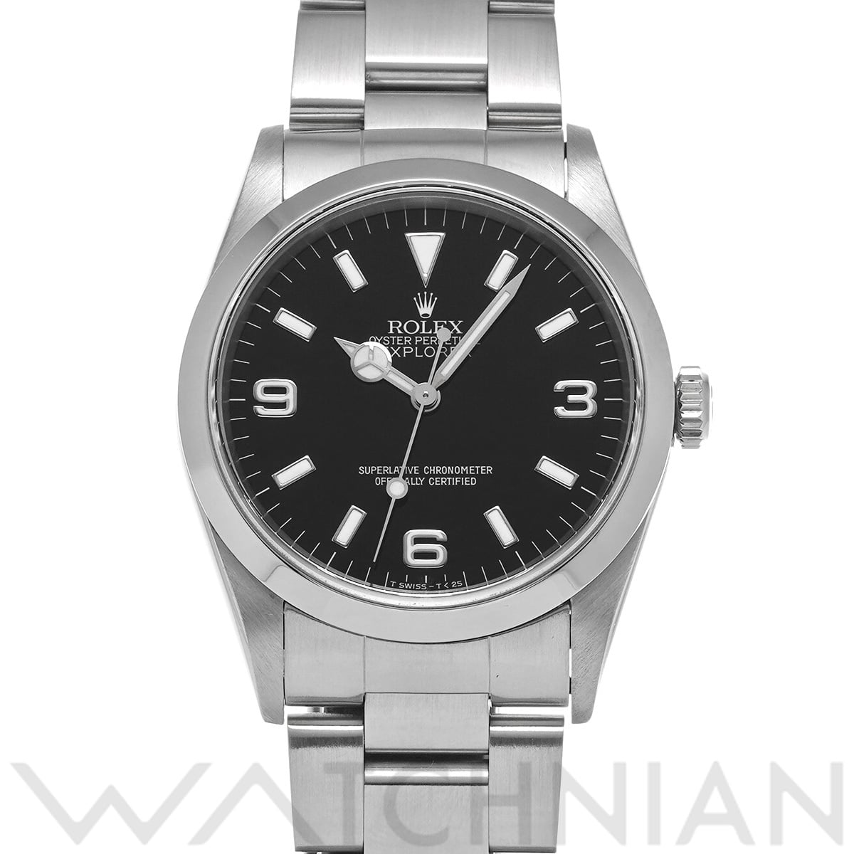 ロレックス エクスプローラー 14270 ブラック メンズ 時計 【中古】【wristwatch】