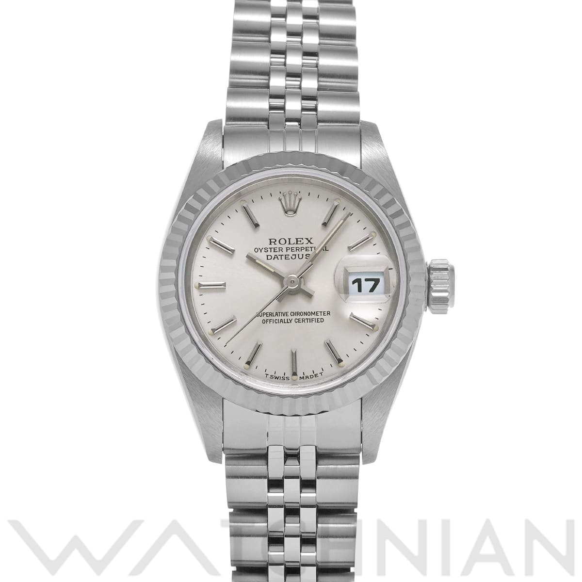 ロレックス デイトジャスト 69174 シルバー レディース 時計 【中古】【wristwatch】