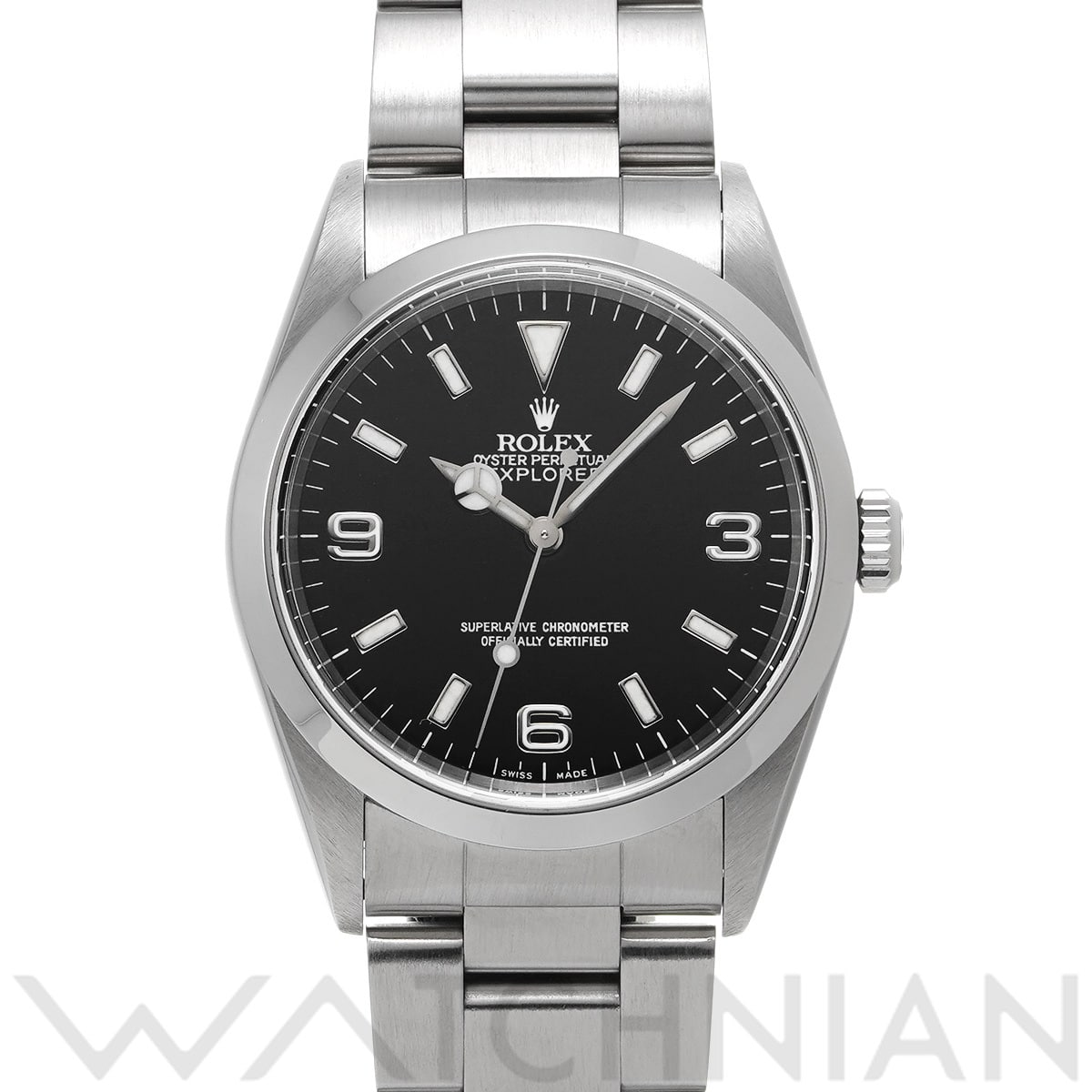 ロレックス エクスプローラー 14270 ブラック メンズ 時計 【中古】【wristwatch】