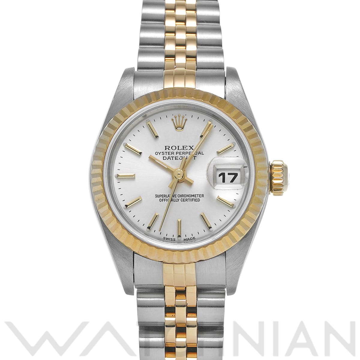 ロレックス デイトジャスト 79173 シルバー レディース 時計 【中古】【wristwatch】