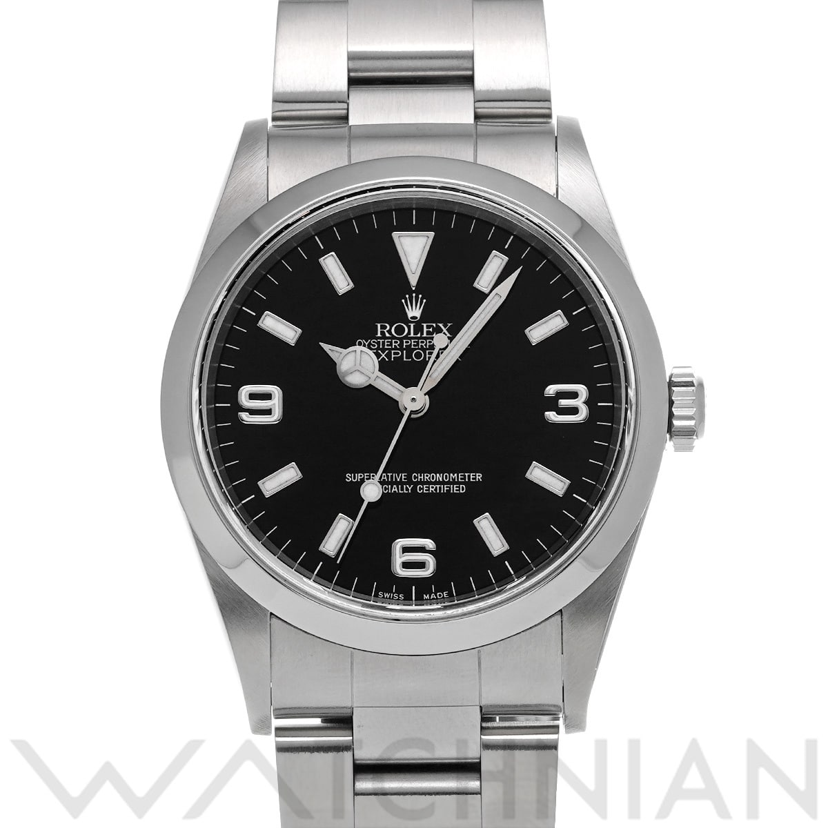 ロレックス エクスプローラー 14270 ブラック メンズ 時計 【中古】【wristwatch】