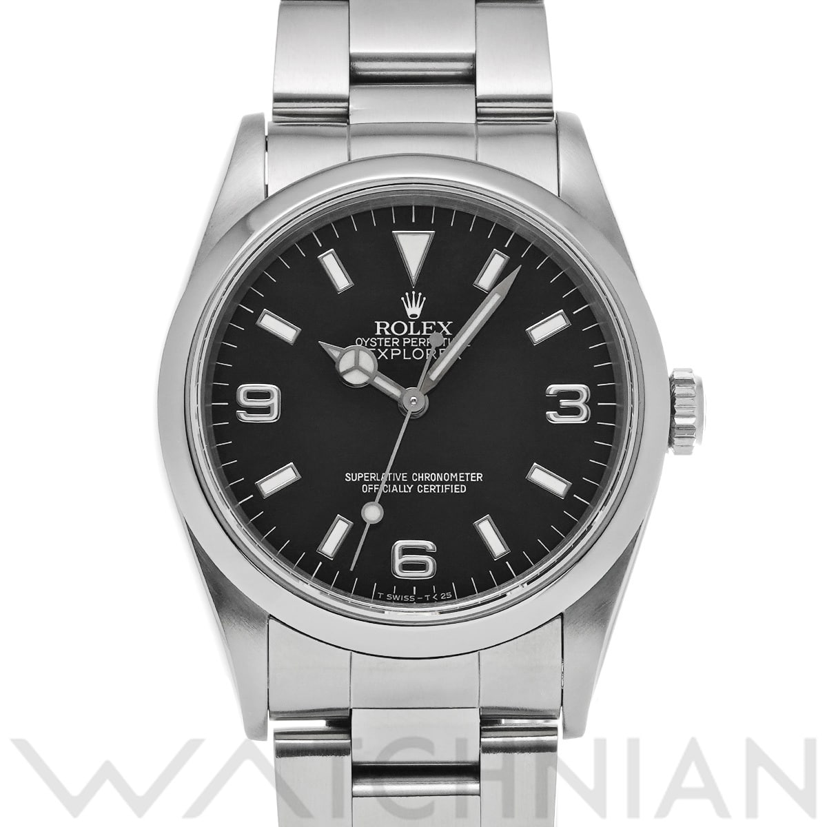 ロレックス エクスプローラー 14270 ブラック メンズ 時計 【中古】【wristwatch】