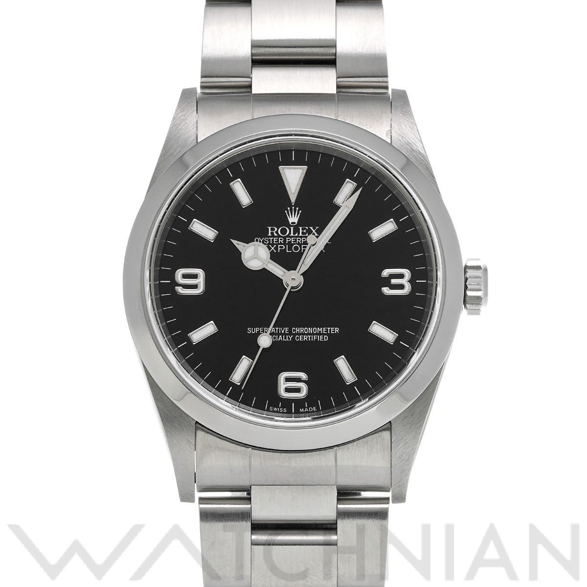 ロレックス エクスプローラー 14270 ブラック メンズ 時計 【中古】【wristwatch】