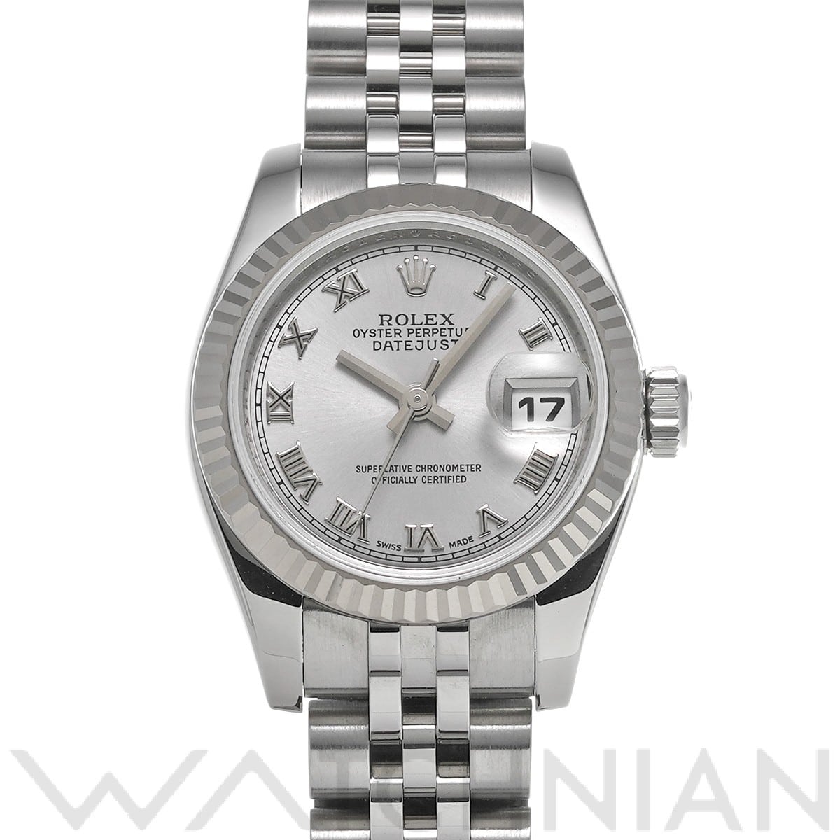 ロレックス レディ デイトジャスト 26 179174 シルバー レディース 時計 【中古】【wristwatch】