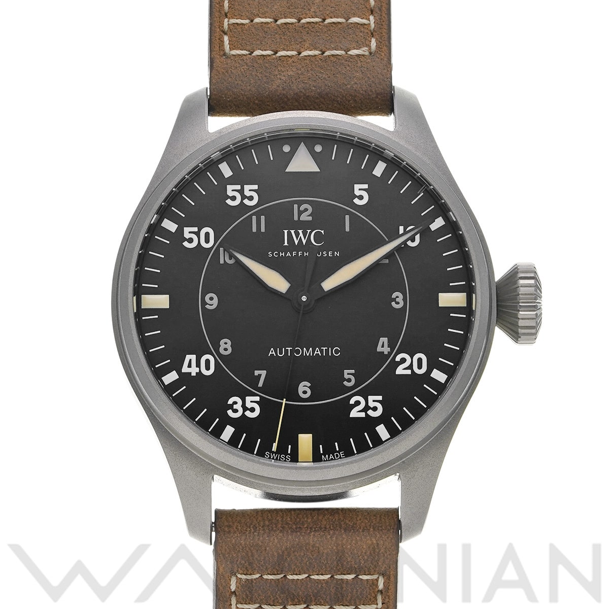 IWC ビッグパイロットウォッチ 43 スピットファイア IW329701 ブラック メンズ 時計 【中古】【wristwatch】
