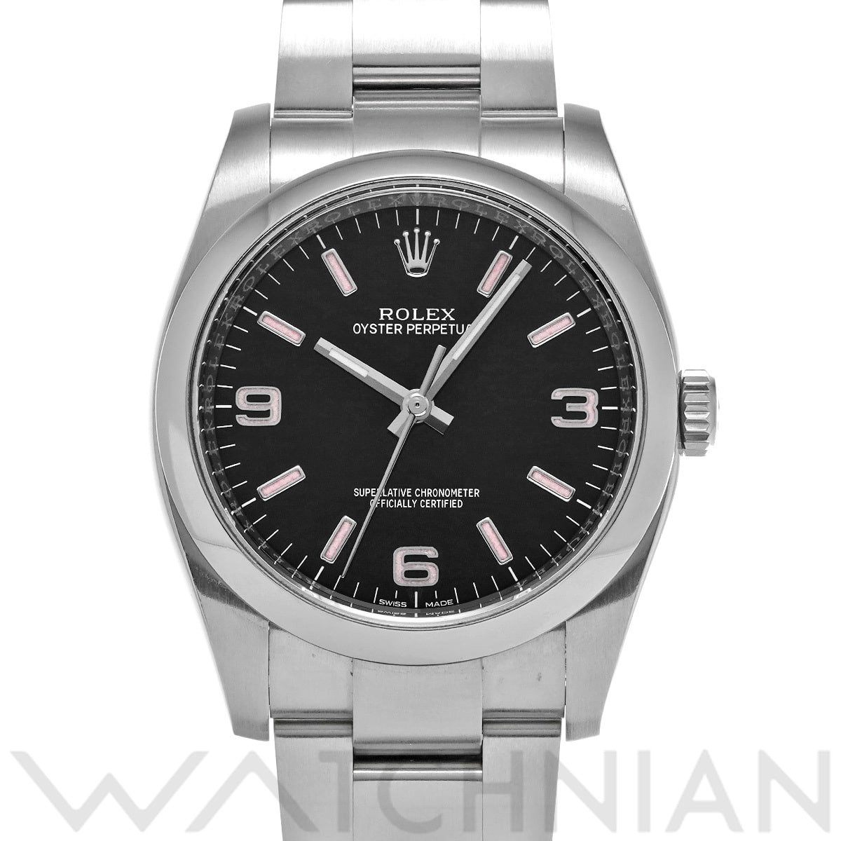 ロレックス オイスターパーペチュアル 36 116000 ブラック メンズ 時計 【中古】【wristwatch】