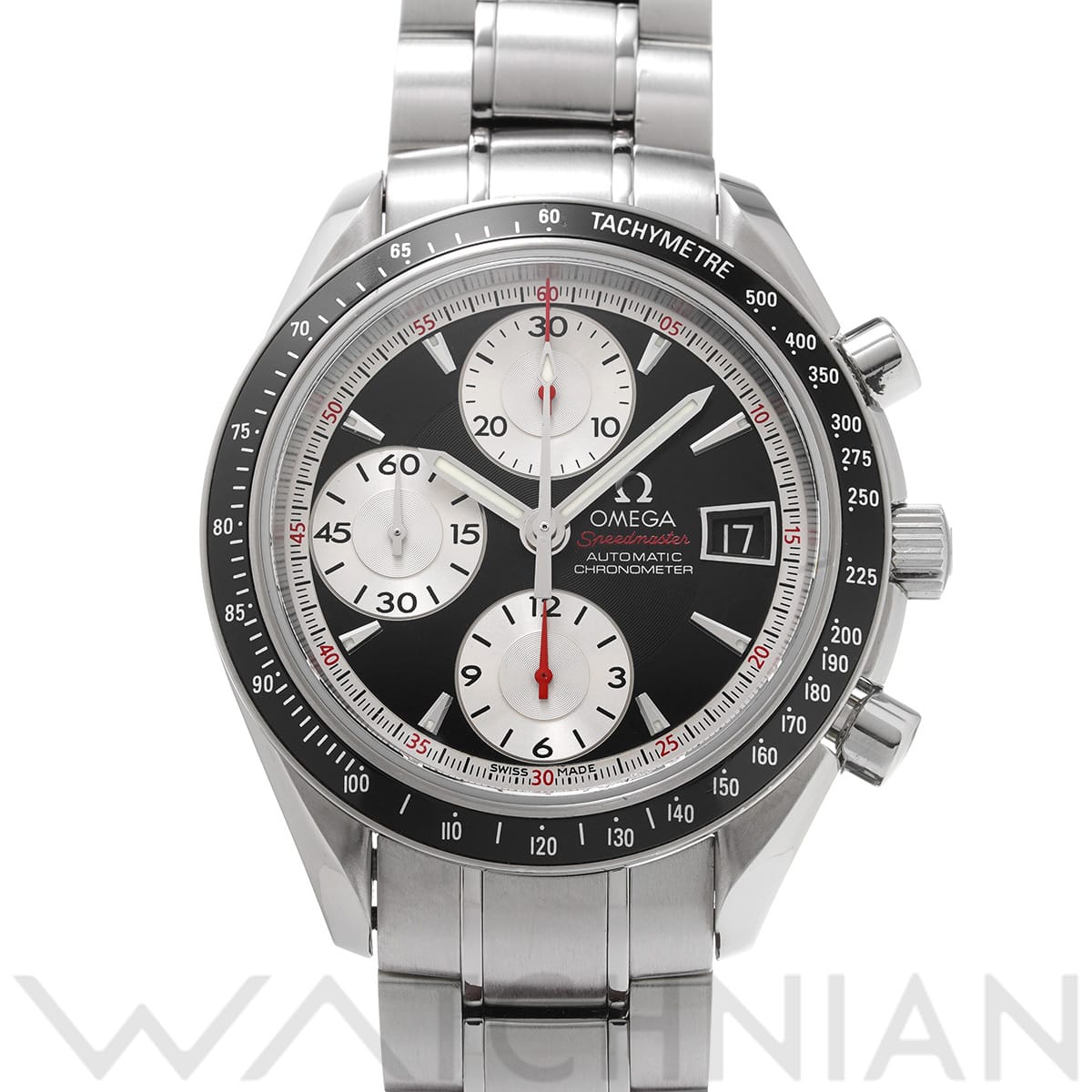 オメガ スピードマスター デイト 3210.51 ブラック/シルバー メンズ 時計 【中古】【wristwatch】