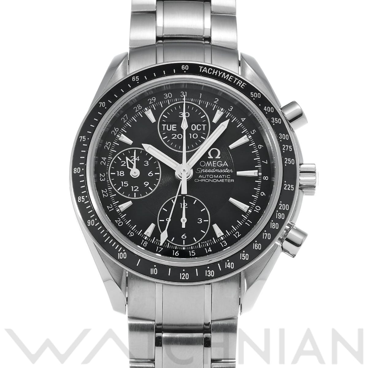オメガ スピードマスター トリプルカレンダー 3220.50 ブラック メンズ 時計 【中古】【wristwatch】
