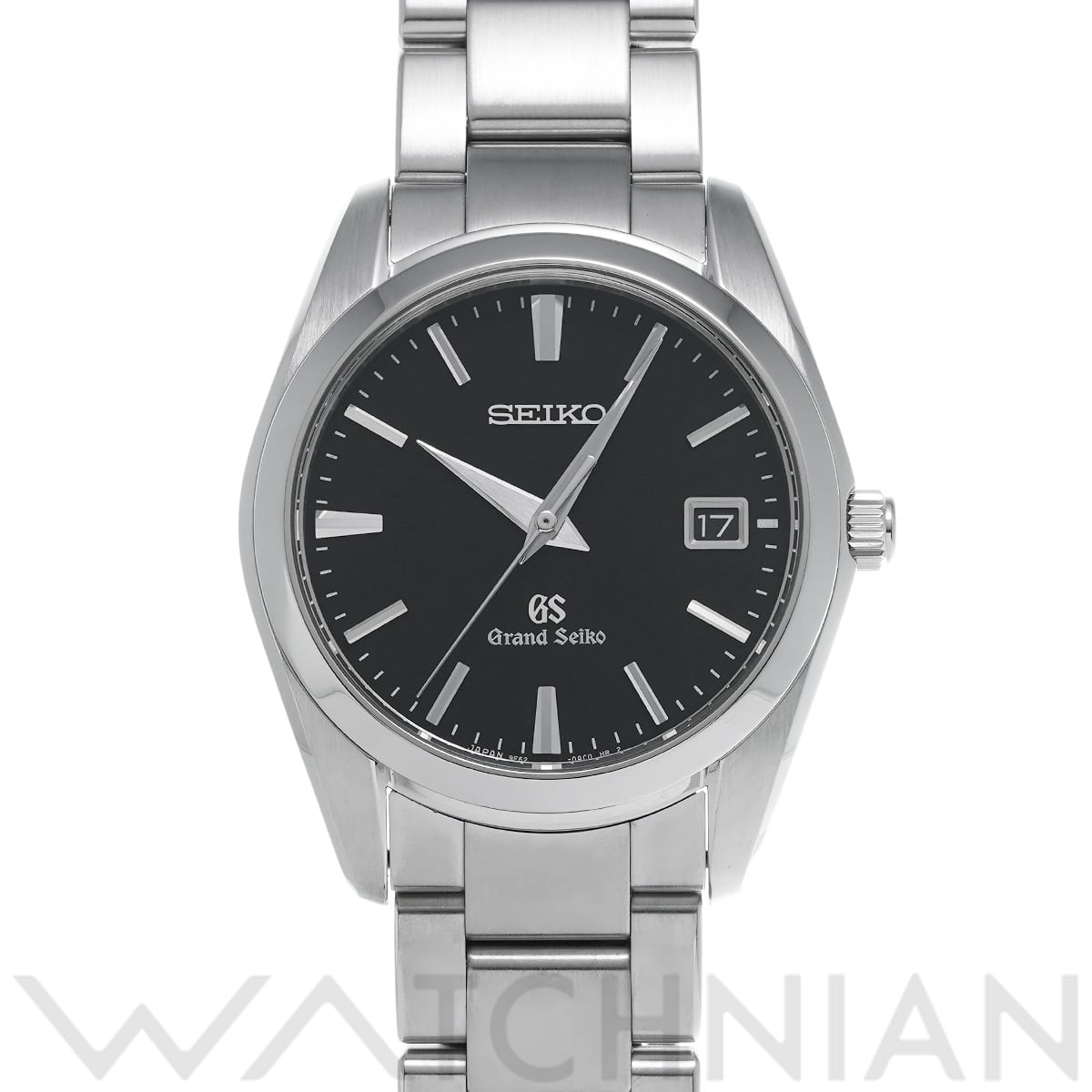 グランドセイコー ヘリテージコレクション クォーツ SBGX061 ブラック メンズ 時計 【中古】【wristwatch】