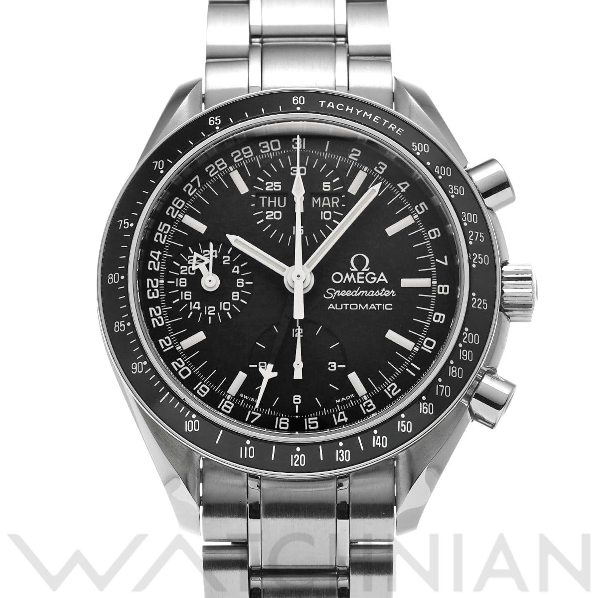 オメガ スピードマスター マーク40 コスモス 3520.50 ブラック メンズ 時計 【中古】【wristwatch】
