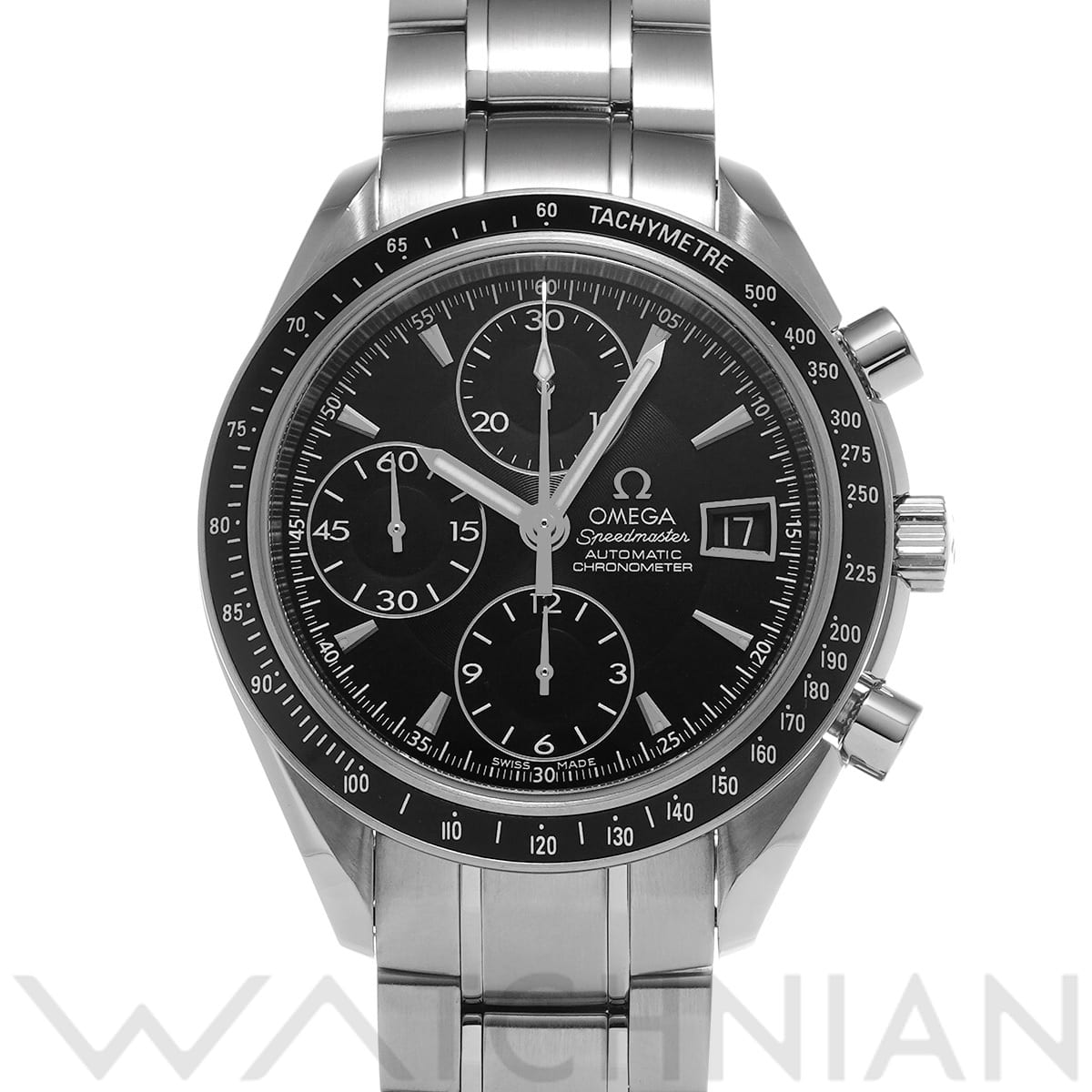 オメガ スピードマスター デイト 3210.50 ブラック メンズ 時計 【中古】【wristwatch】