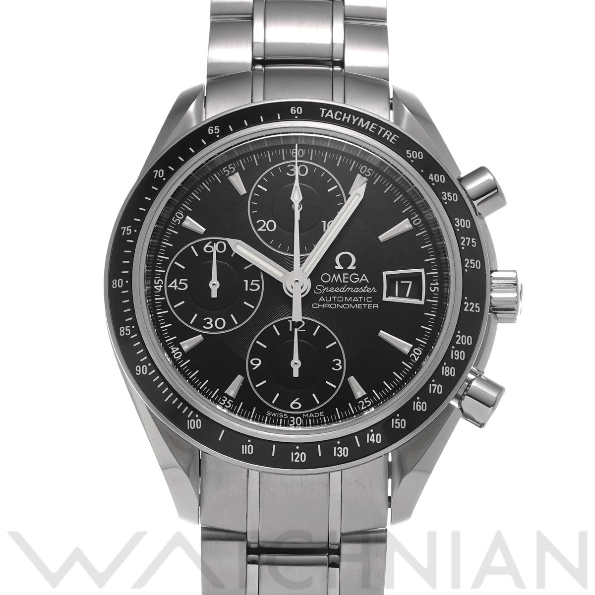 オメガ スピードマスター デイト 3210.50 ブラック メンズ 時計 【中古】【wristwatch】