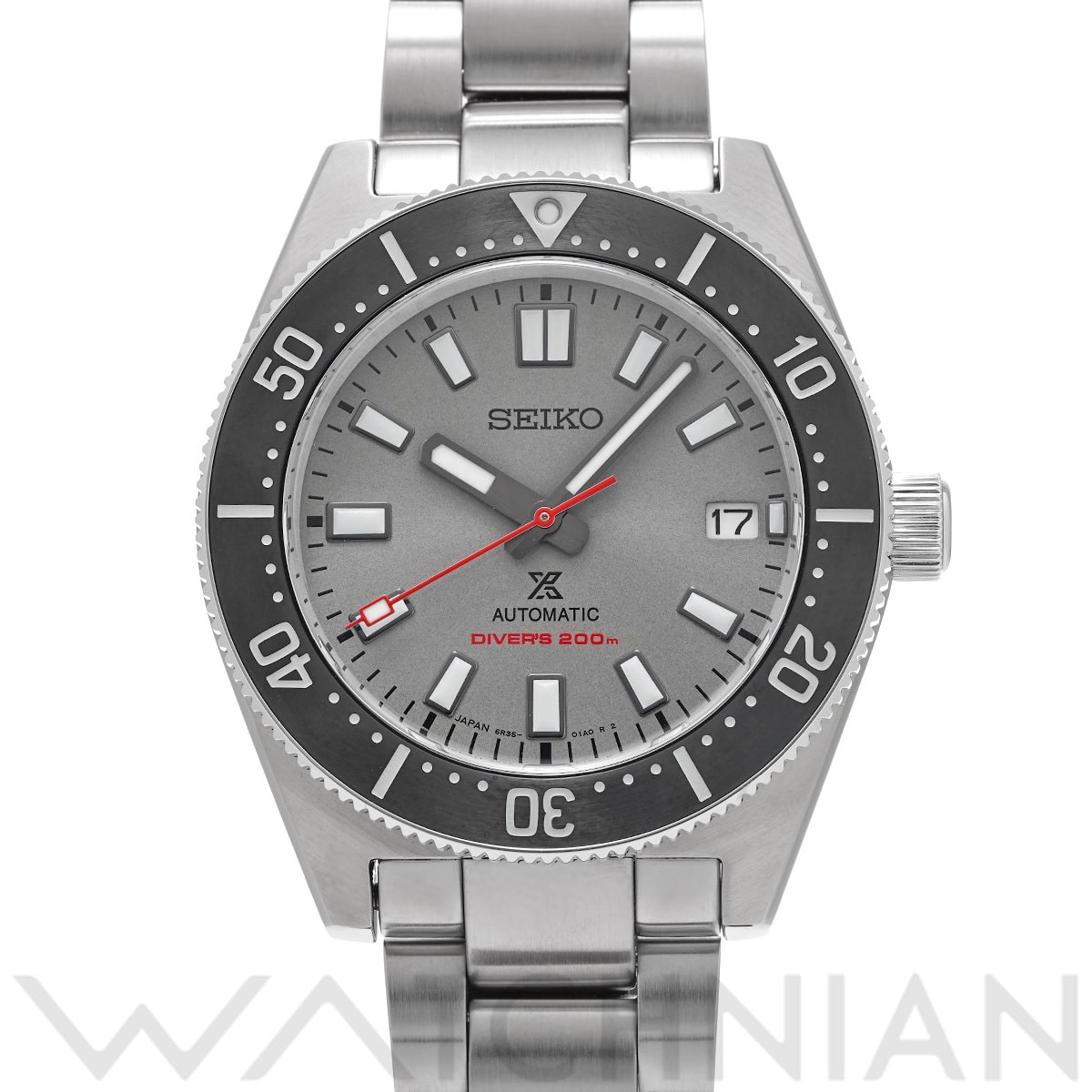 セイコー プロスペックス ダイバー スキューバ 大谷翔平 2023 SBDC191 グレー メンズ 時計 【中古】【wristwatch】