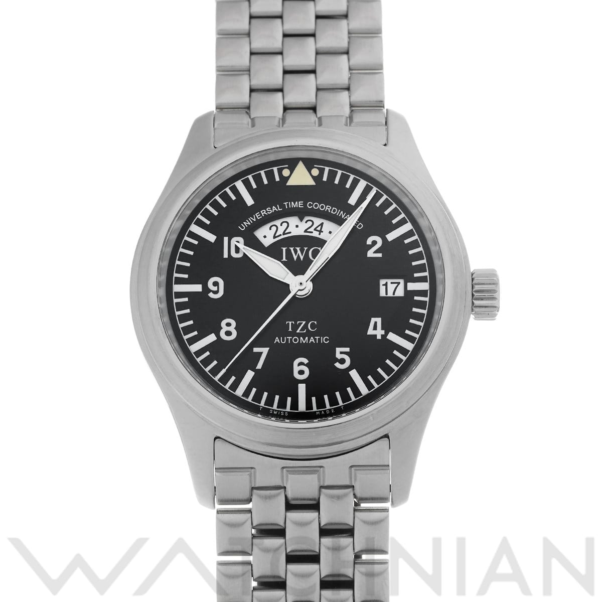 IWC パイロットウォッチ フリーガー UTC IW325102 ブラック メンズ 時計 【中古】【wristwatch】:  ブランド時計｜WATCHNIAN(ウォッチニアン)公式通販/旧一風騎士