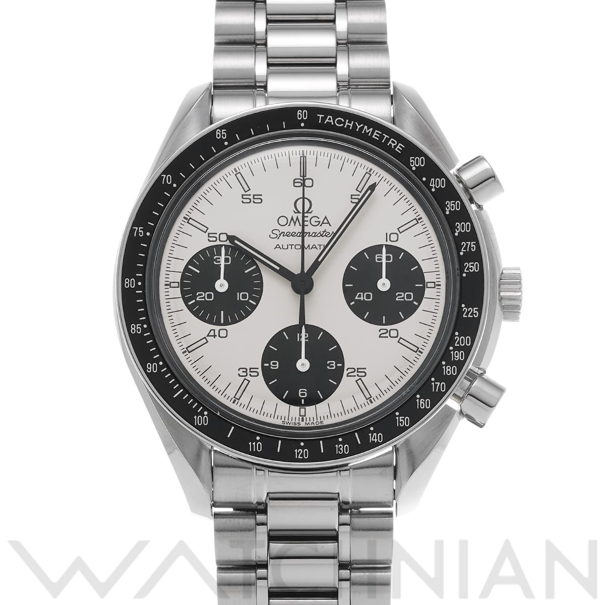 オメガ スピードマスター オートマティック 丸井限定 3510.21 ホワイト/ブラック メンズ 時計 【中古】【wristwatch】