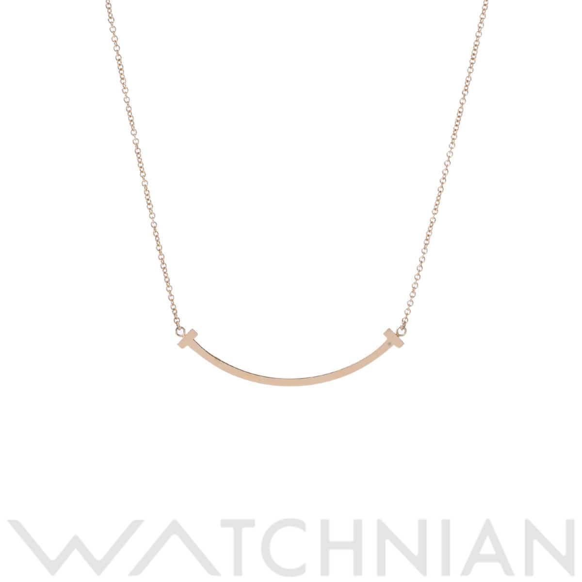 ティファニー Tスマイル ネックレス スモール ゴールド K18イエローゴールド YG レディース ジュエリー 【中古】【jewelry】