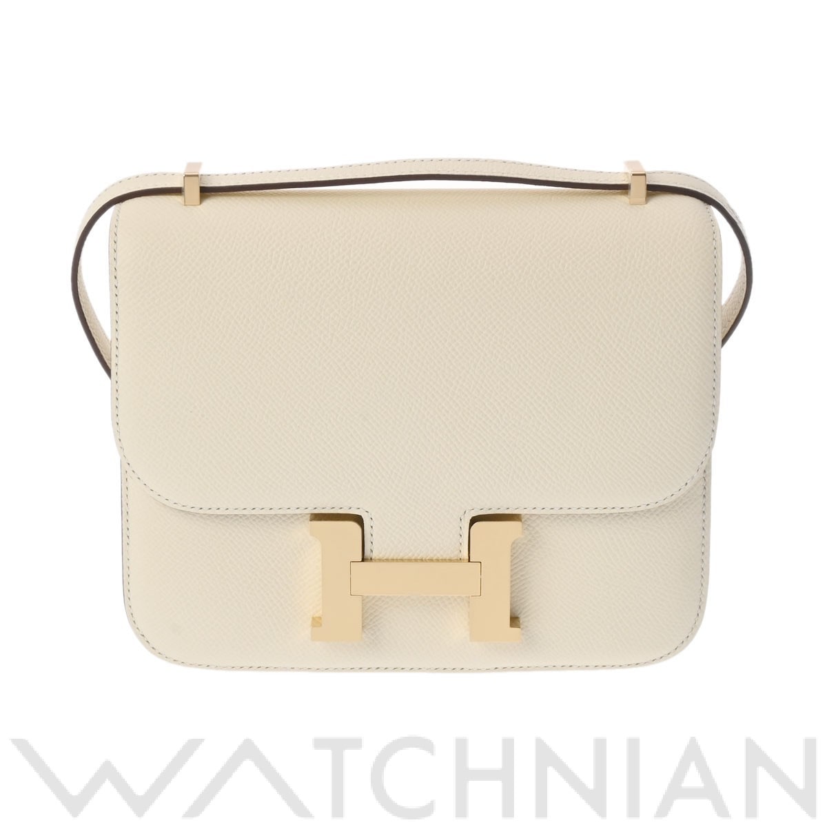 エルメス コンスタンス ミニ 18 ミロワール ナタ/ゴールド金具 ヴォーエプソン レディース バッグ 【新品】【bag】