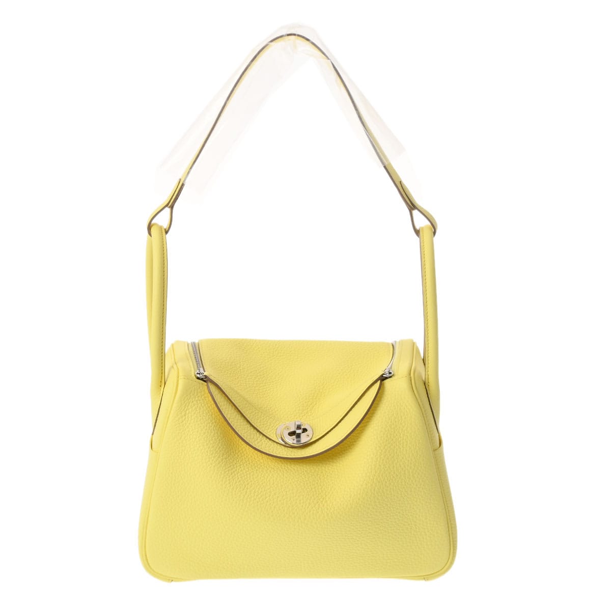 エルメス リンディ 26 リモンチェッロ/パラジウム金具 トリヨンクレマンス レディース バッグ 【新品】【bag】