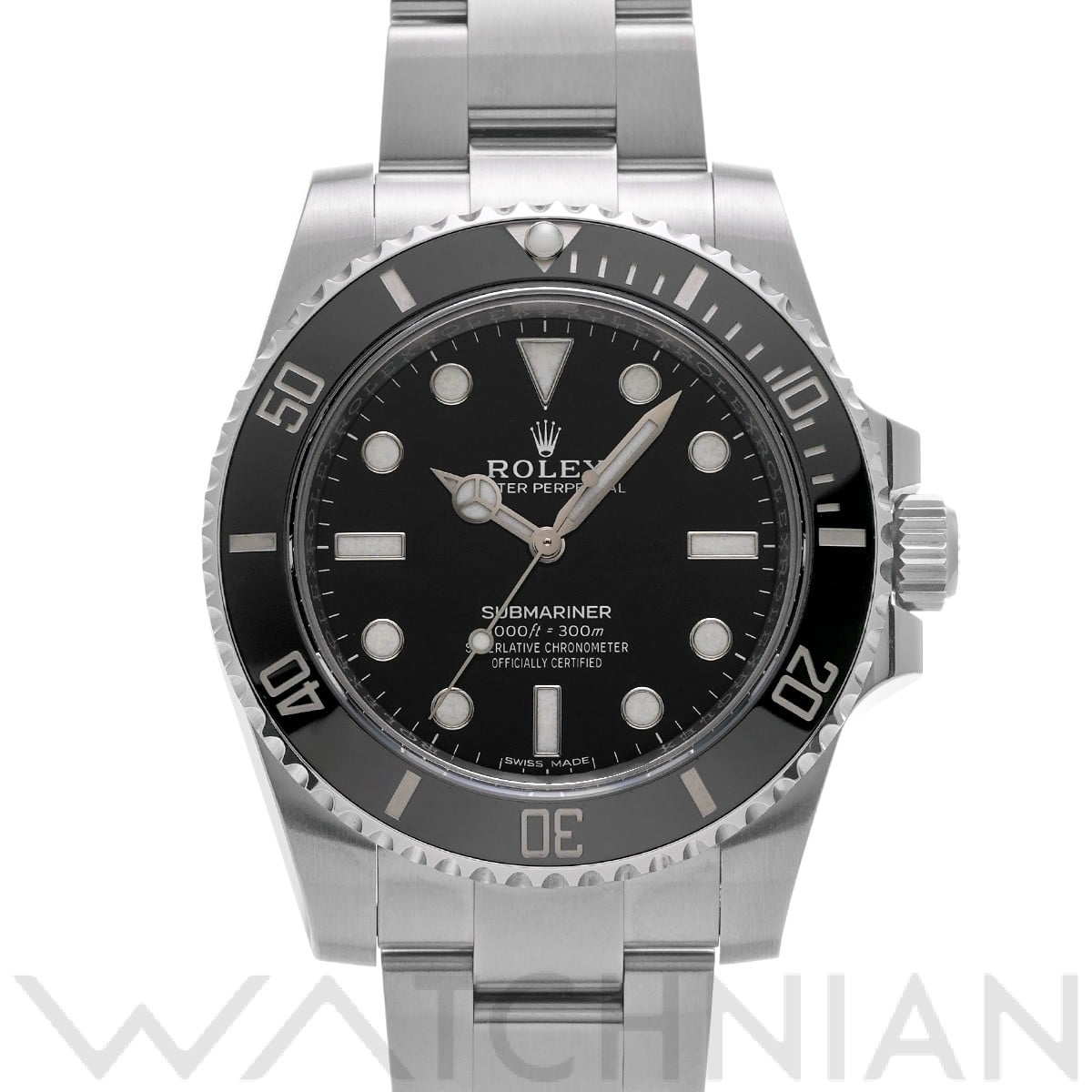 ロレックス サブマリーナ 114060 ブラック メンズ 時計 【中古】【wristwatch】