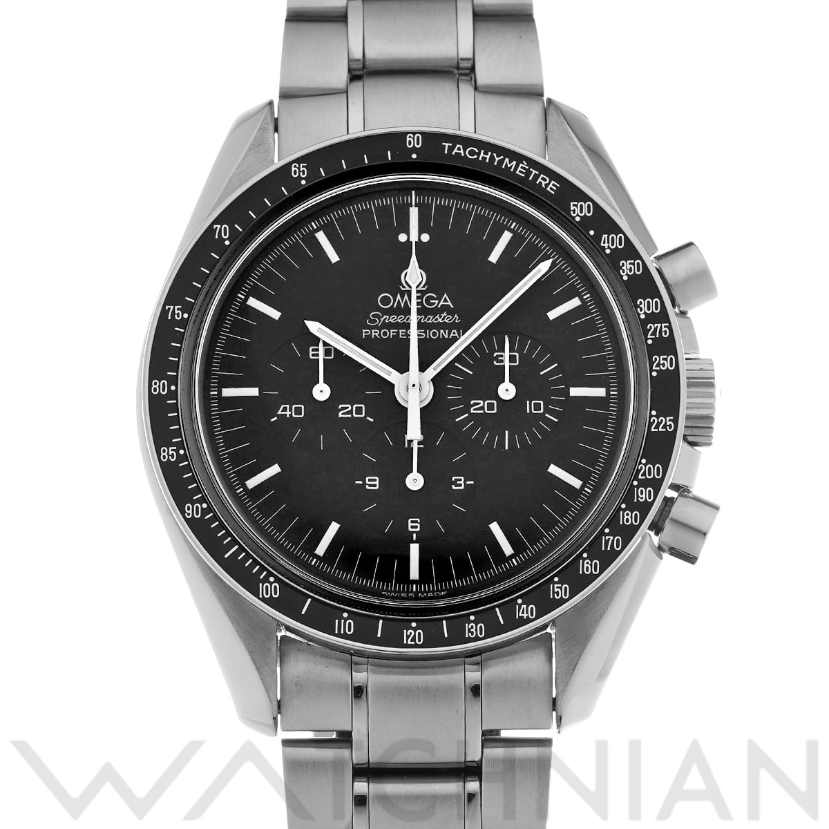 オメガ スピードマスター ムーンウォッチ プロフェッショナル アポロ11号 30th 3560.50 ブラック メンズ 時計 【中古】【wristwatch】