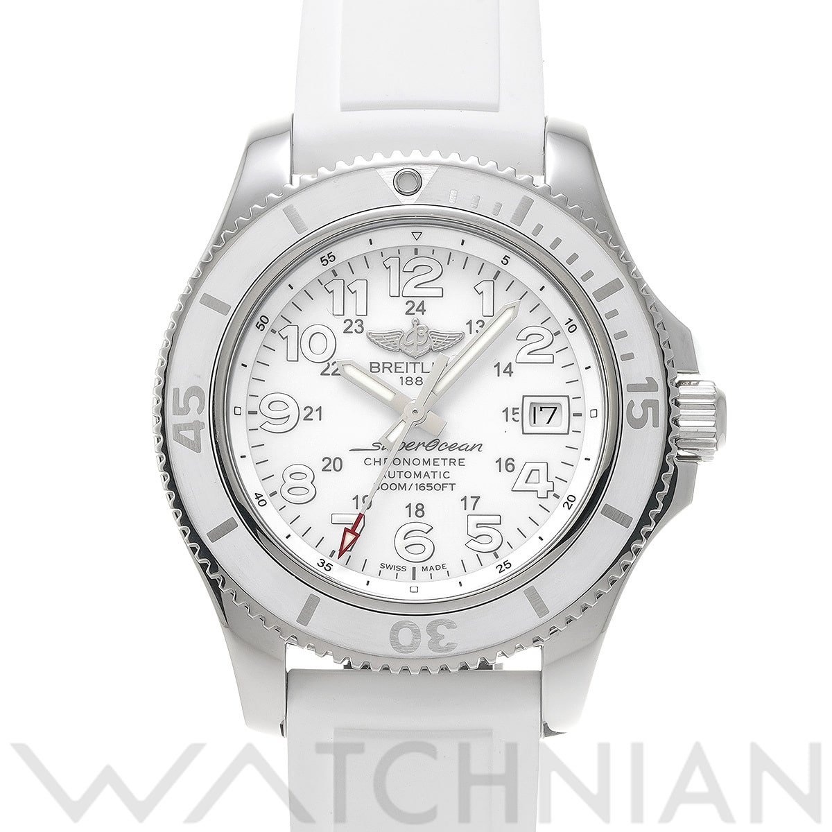 ブライトリング スーパーオーシャン II 42 A17365D2/A766 ホワイト メンズ 時計 【中古】【wristwatch】