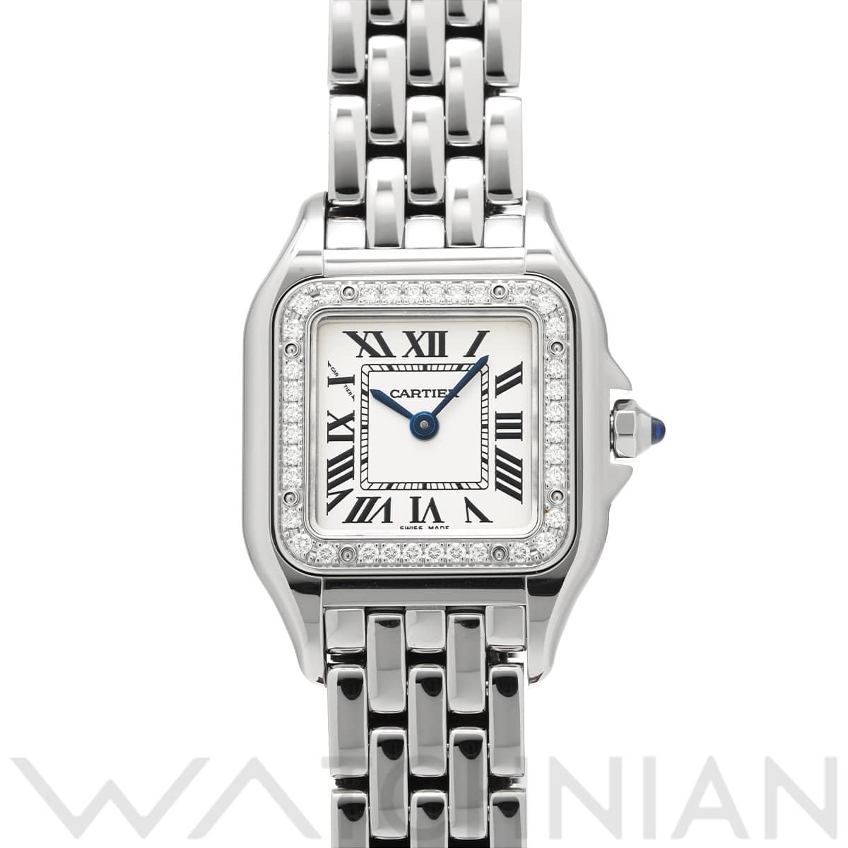 カルティエ パンテール ドゥ カルティエ SM W4PN0007 シルバー レディース 時計 【中古】【wristwatch】