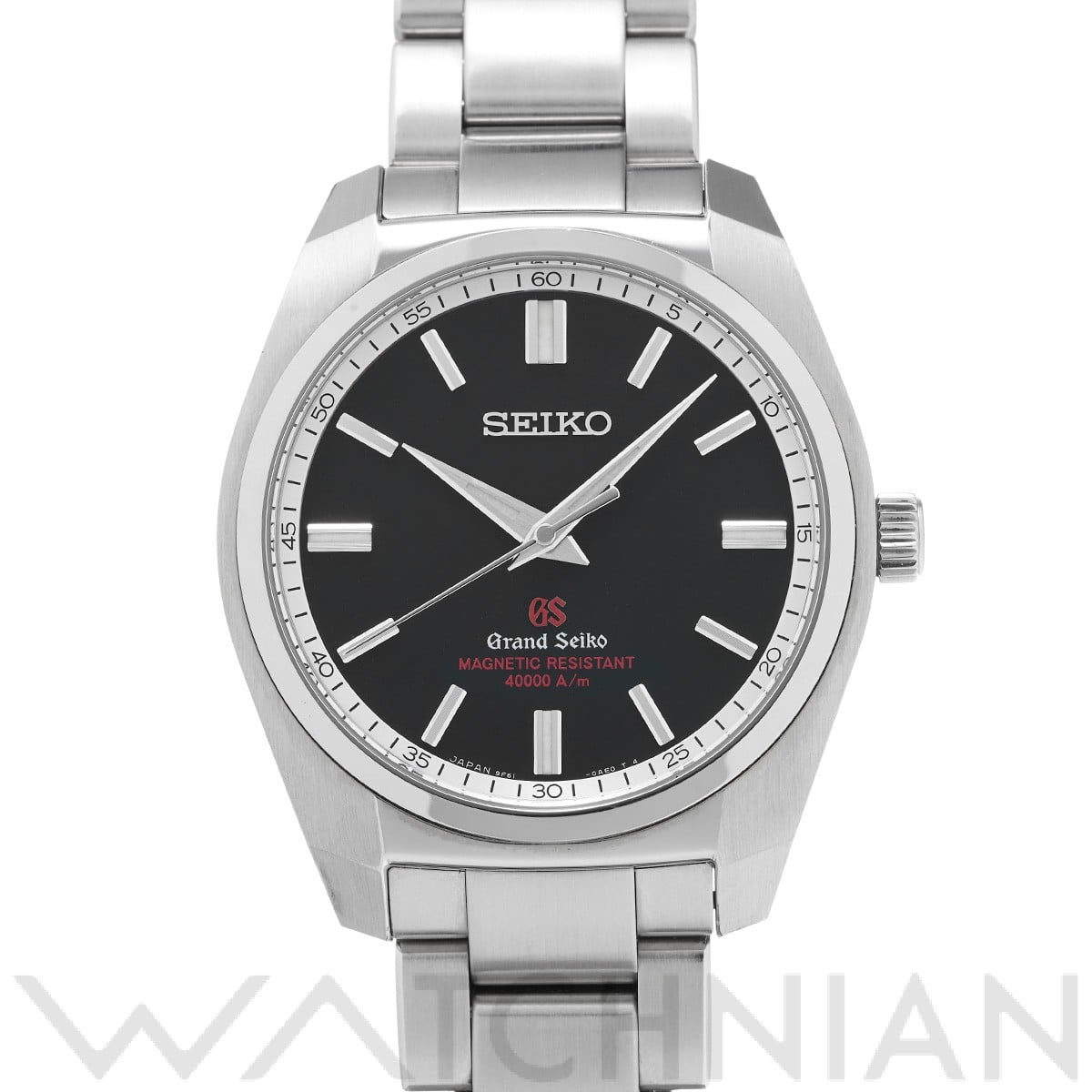 グランドセイコー クォーツ SBGX093 ブラック メンズ 時計 【中古】【wristwatch】