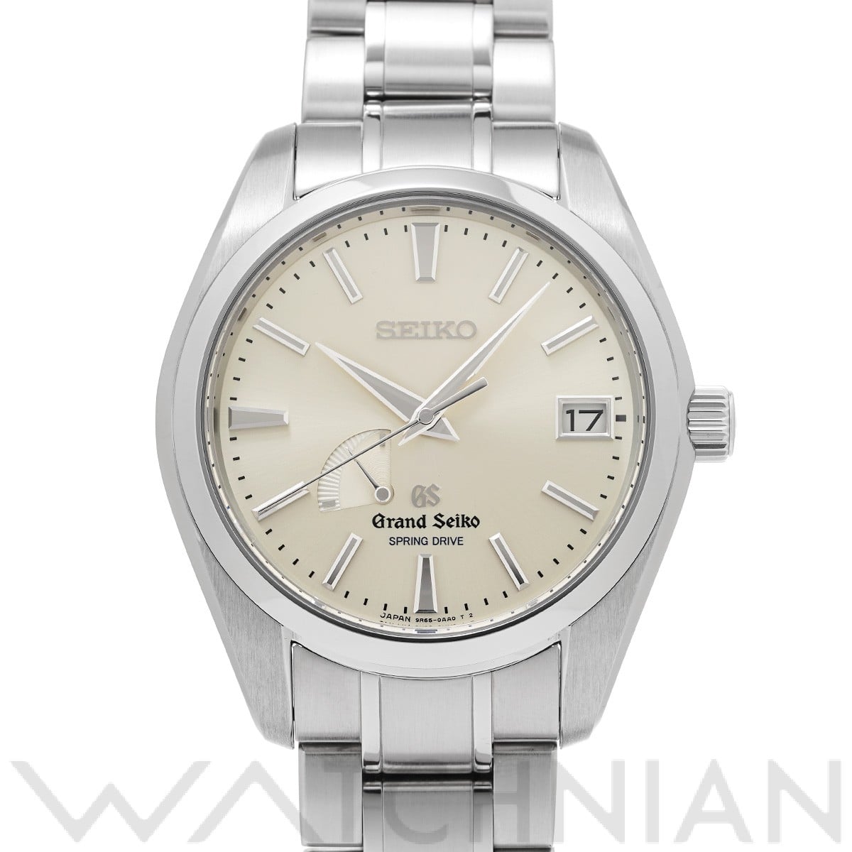グランドセイコー ヘリテージコレクション スプリングドライブ SBGA201 シルバー メンズ 時計 【中古】【wristwatch】