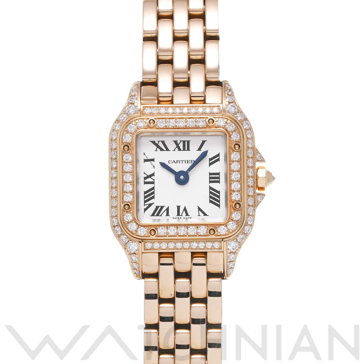 カルティエ パンテール ドゥ カルティエ ミニ WJPN0020 シルバー レディース 時計 【中古】【wristwatch】