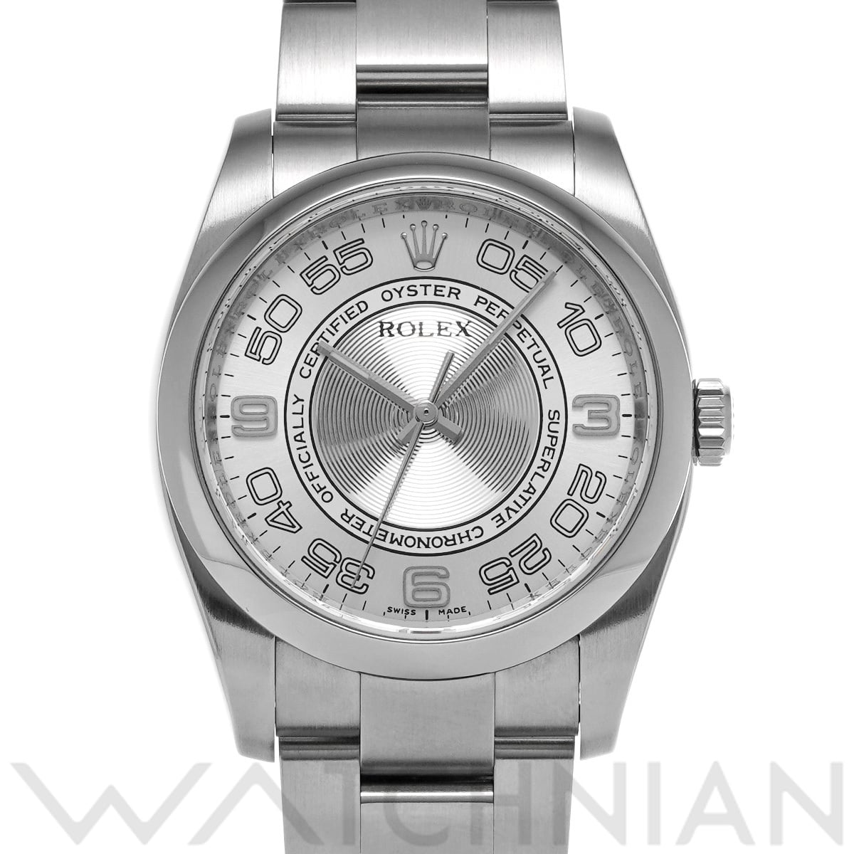 ロレックス オイスターパーペチュアル 36 116000 シルバーコンセントリック メンズ 時計 【中古】【wristwatch】