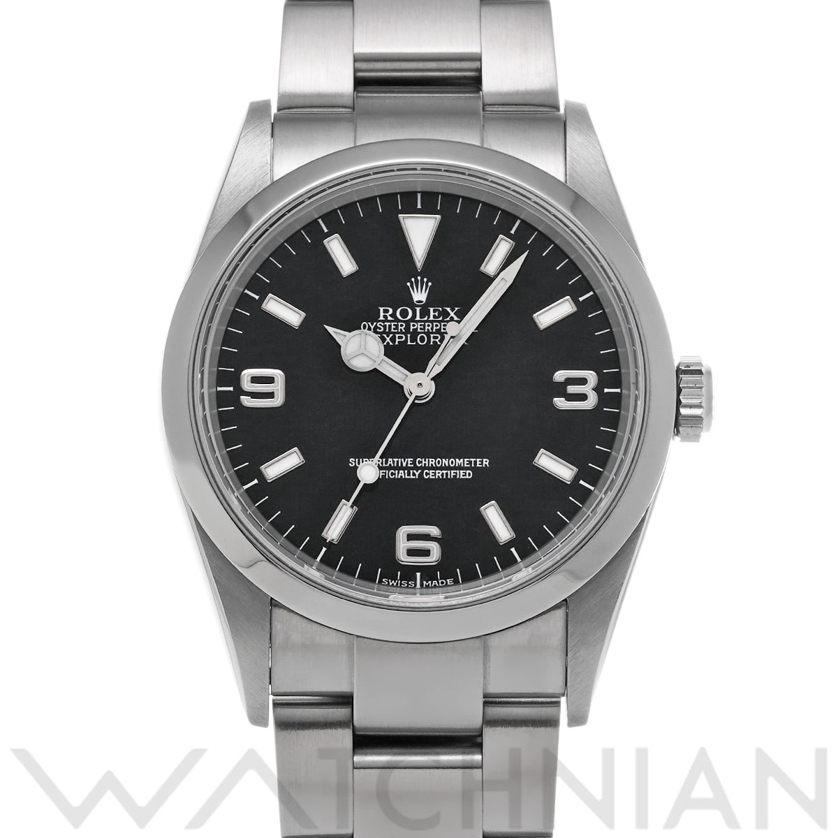 ロレックス エクスプローラー 114270 ブラック メンズ 時計 【中古】【wristwatch】