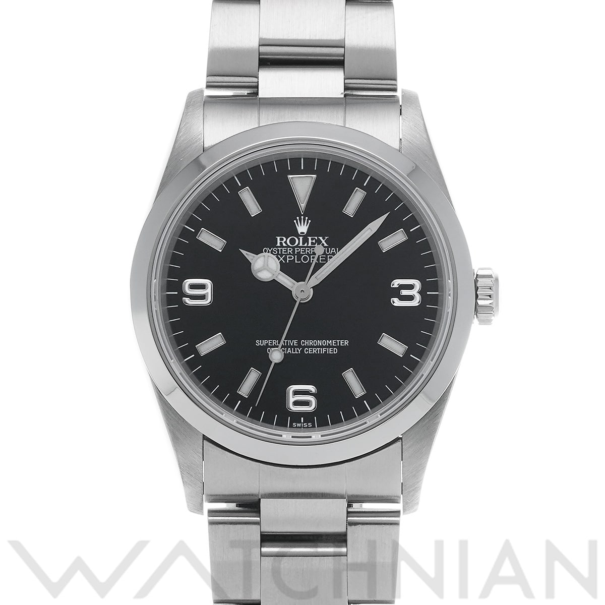 ロレックス エクスプローラー 14270 ブラック メンズ 時計 【中古】【wristwatch】