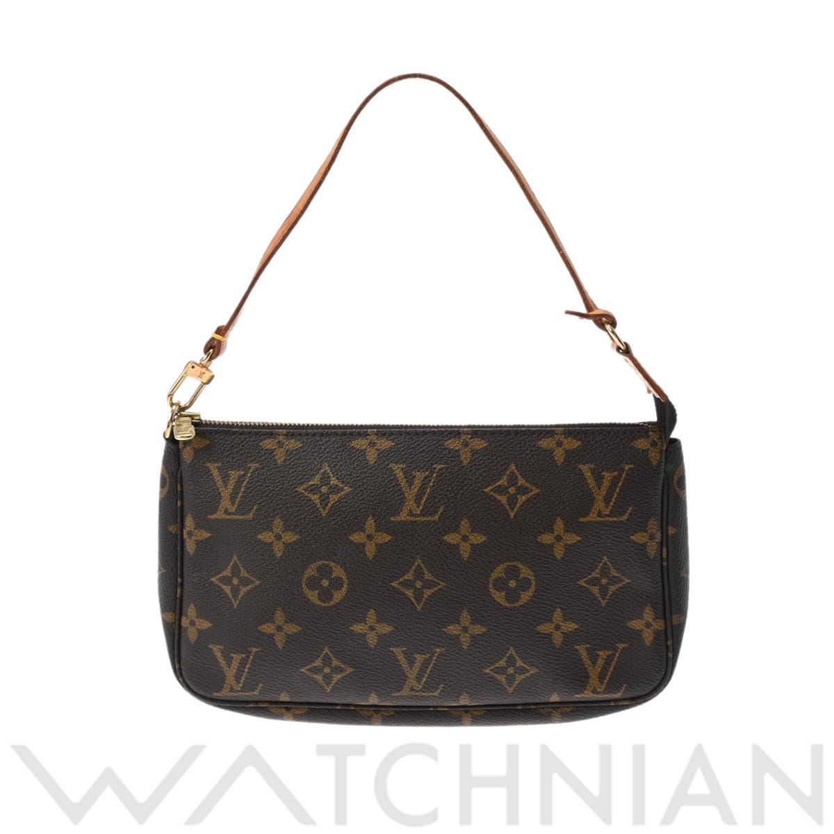 ルイ ヴィトン モノグラム ポシェットアクセソワール ブラウン M51980 モノグラムキャンバス レディース 【中古】【bag】