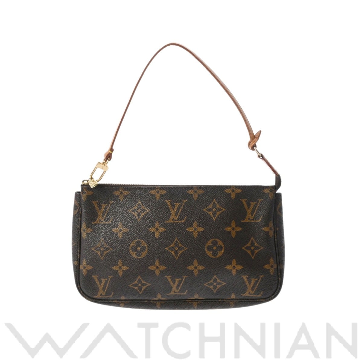 ルイ ヴィトン モノグラム ポシェットアクセソワール ブラウン M51980 モノグラムキャンバス レディース 【中古】【bag】